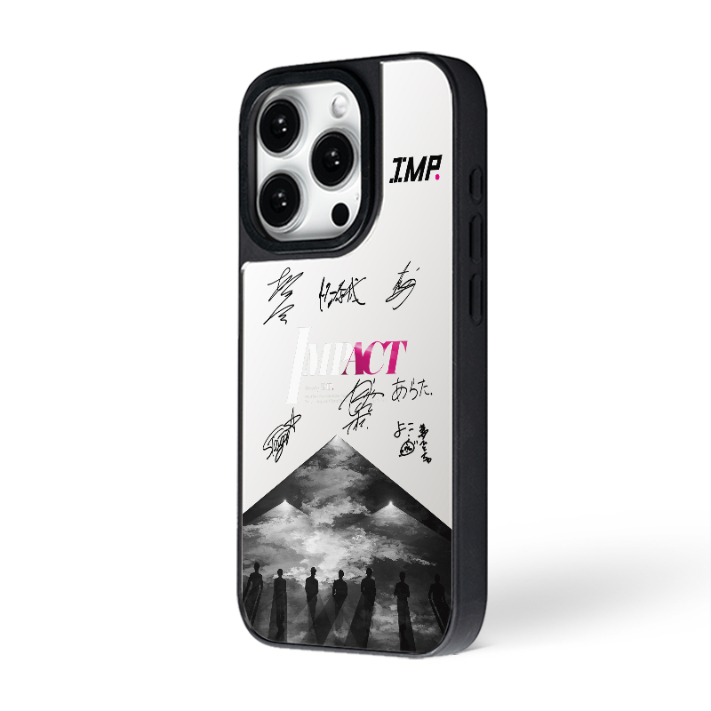 マットバンパー×ミラー スマホケース【IMP./INVADER】-B