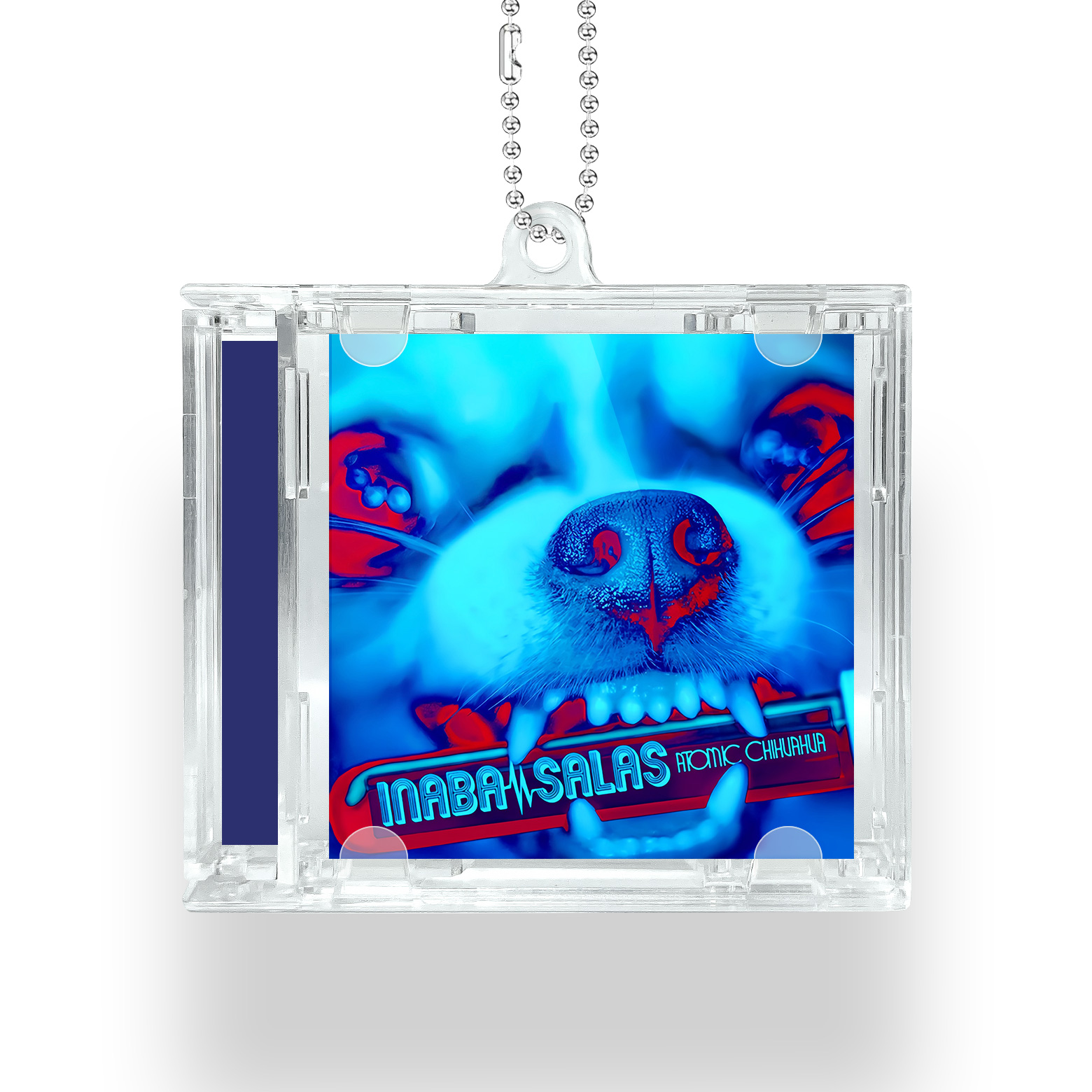 NFCミニCDキーリング【B'z/INABA/SALAS /ATOMIC CHIHUAHUA】