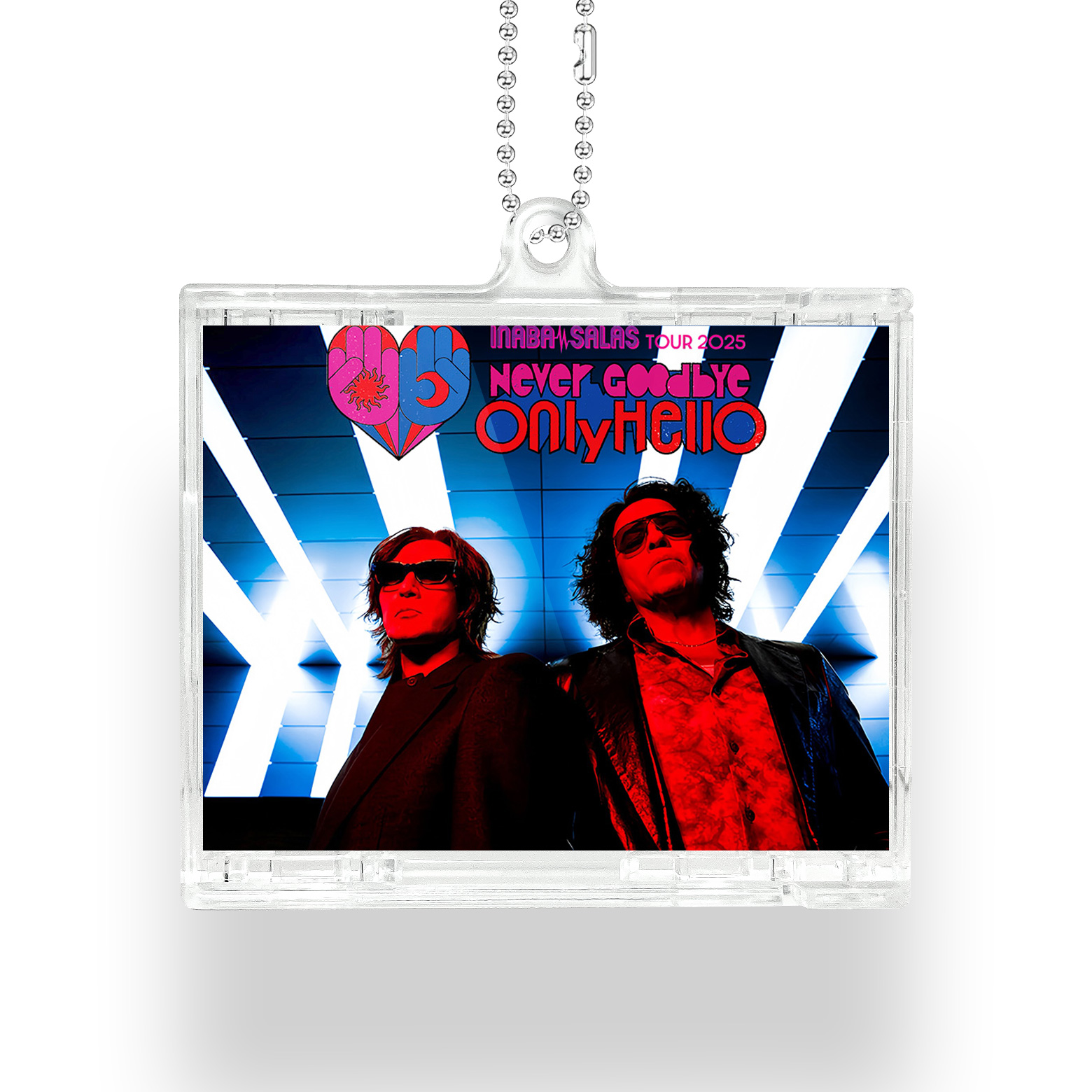 NFCミニCDキーリング【B'z/INABA/SALAS /ATOMIC CHIHUAHUA】