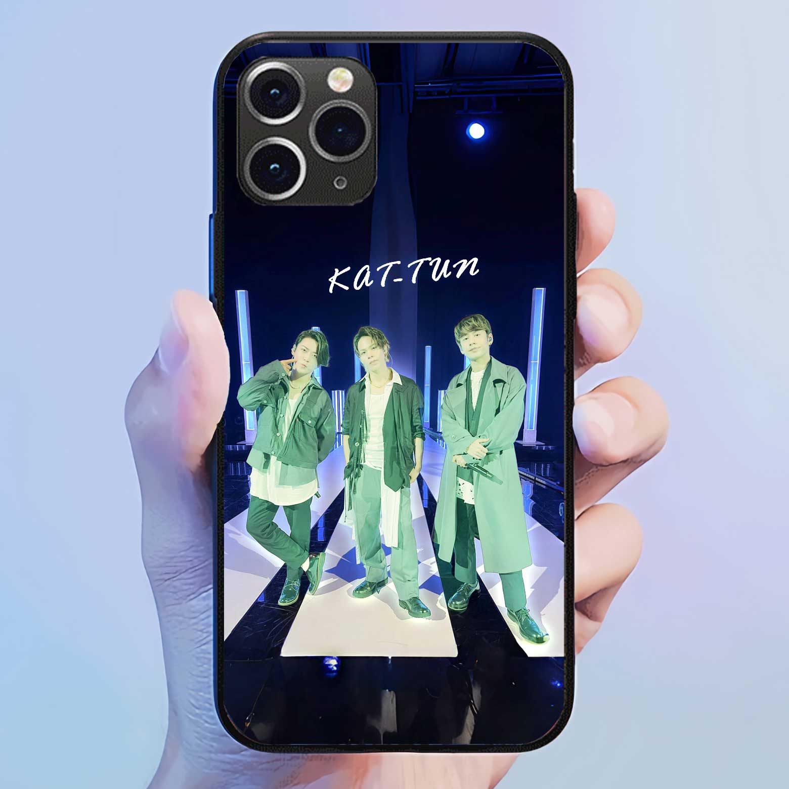 発光するスマートフォンケース 【KAT-TUN】2種類