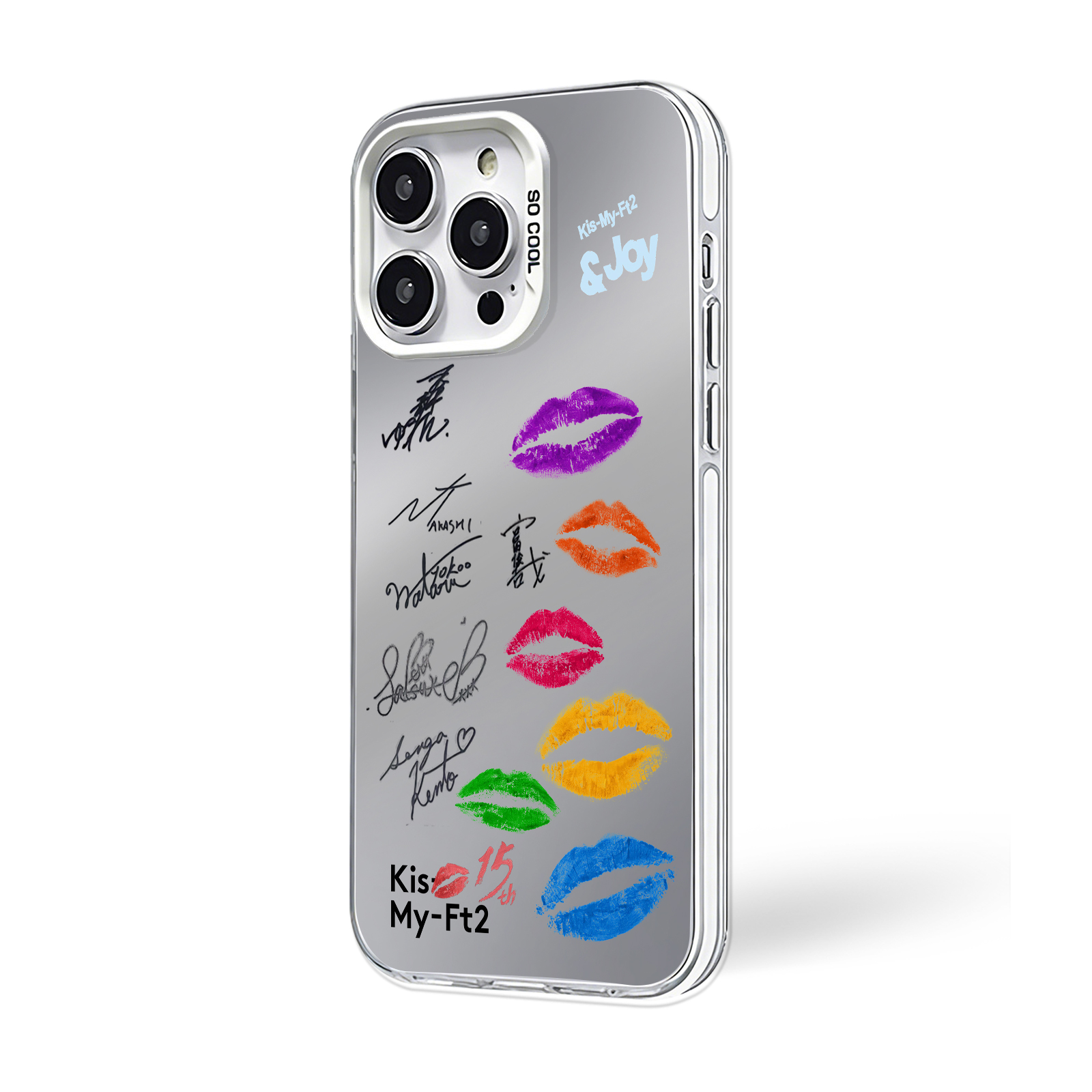 ミラースマホケース-銀【Kis-My-Ft2/HEARTLOUD】-B