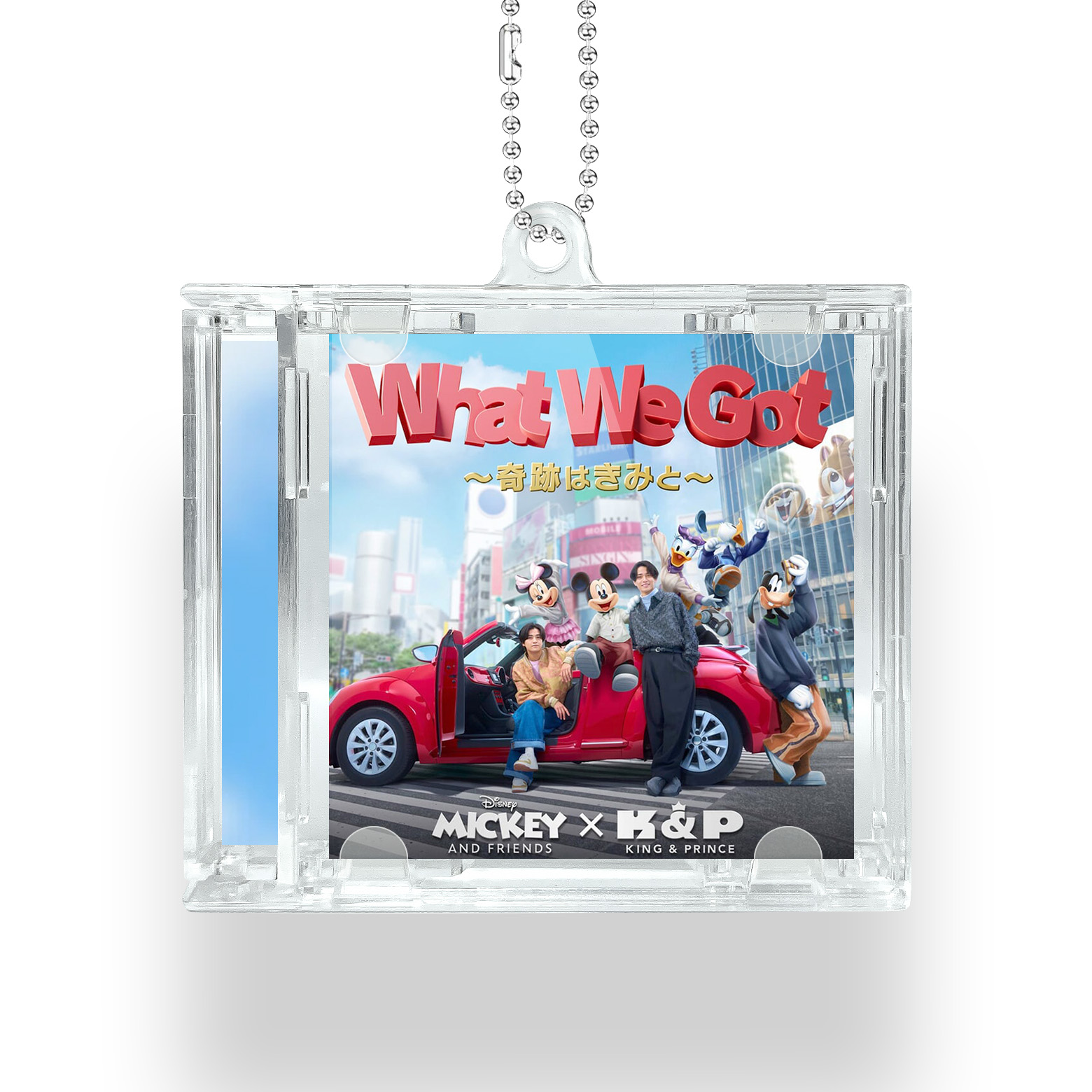 NFCミニCDキーリング【King&Prince/WhatWeGot】-YITOTO™推し活がもっと楽しくなる