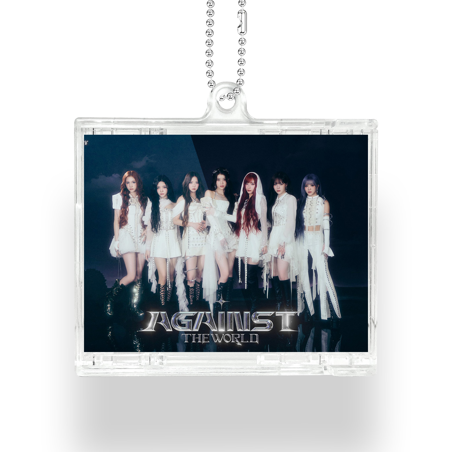 NFCミニCDキーリング【Kep1er/AGAINST THE WORLD】-YITOTO™推し活がもっと楽しくなる