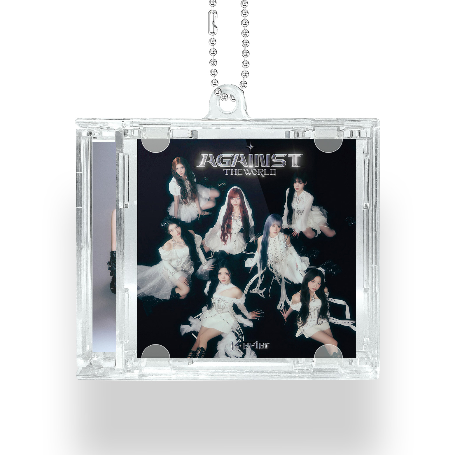 NFCミニCDキーリング【Kep1er/AGAINST THE WORLD】-YITOTO™推し活がもっと楽しくなる