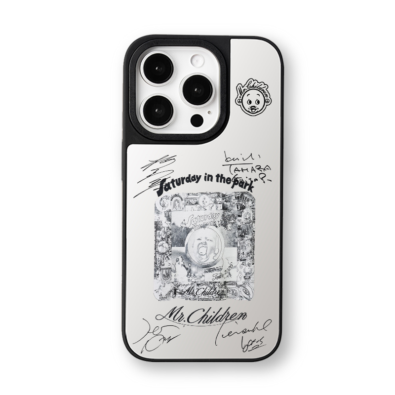 マットバンパー×ミラー スマホケース【Mr.Children/産声】-B