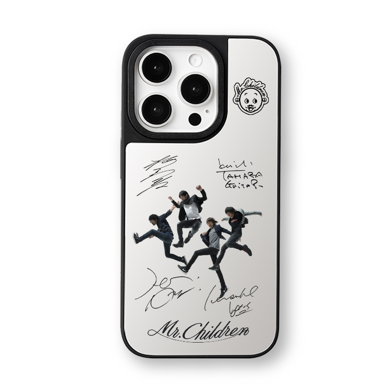 マットバンパー×ミラー スマホケース【Mr.Children/産声】