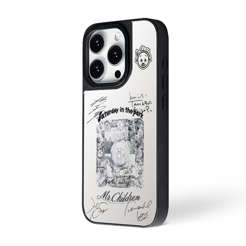 マットバンパー×ミラー スマホケース【Mr.Children/産声】-B