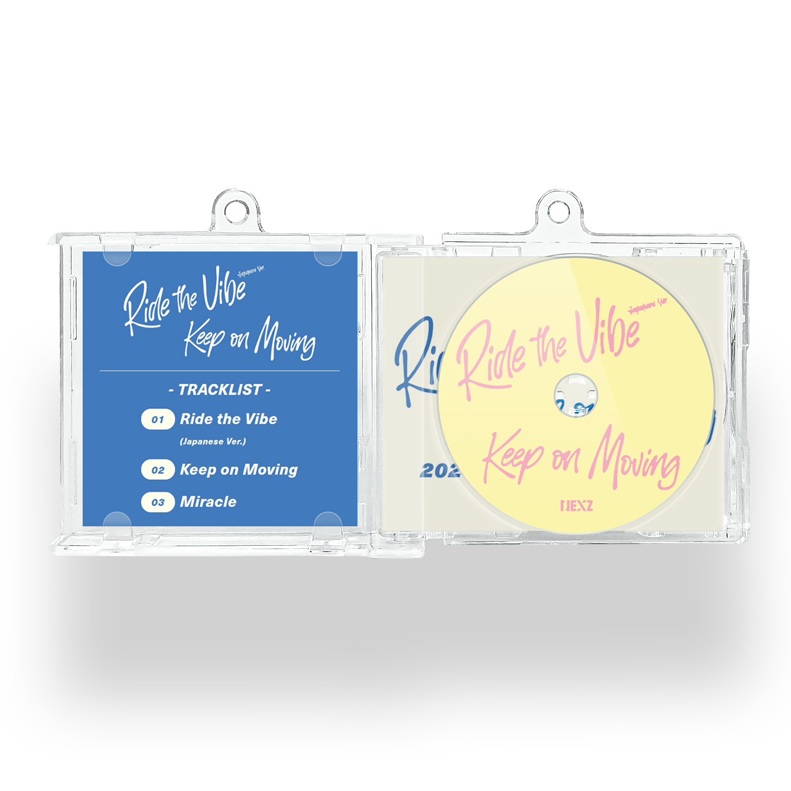 NFCミニCDキーリング【NEXZ/Ride the Vibe】
