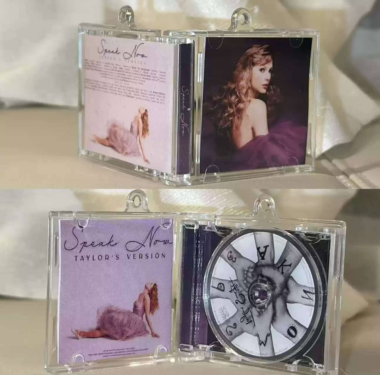 NFCミニCDキーリング【Taylor Swift】すべてのアルバム-12種類-YITOTO