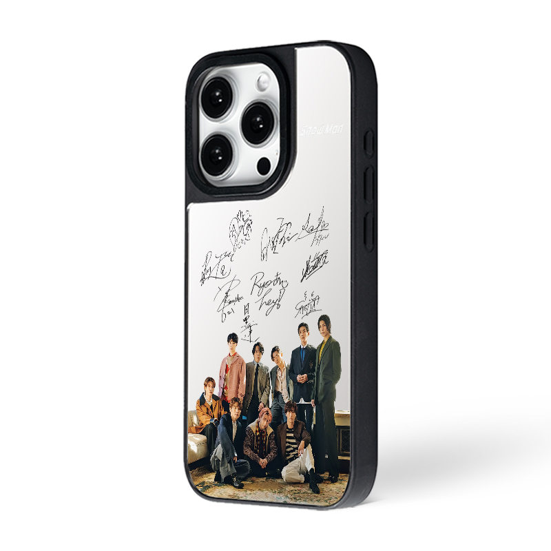 マットバンパー×ミラー スマホケース【SnowMan/オドロウゼ】-d