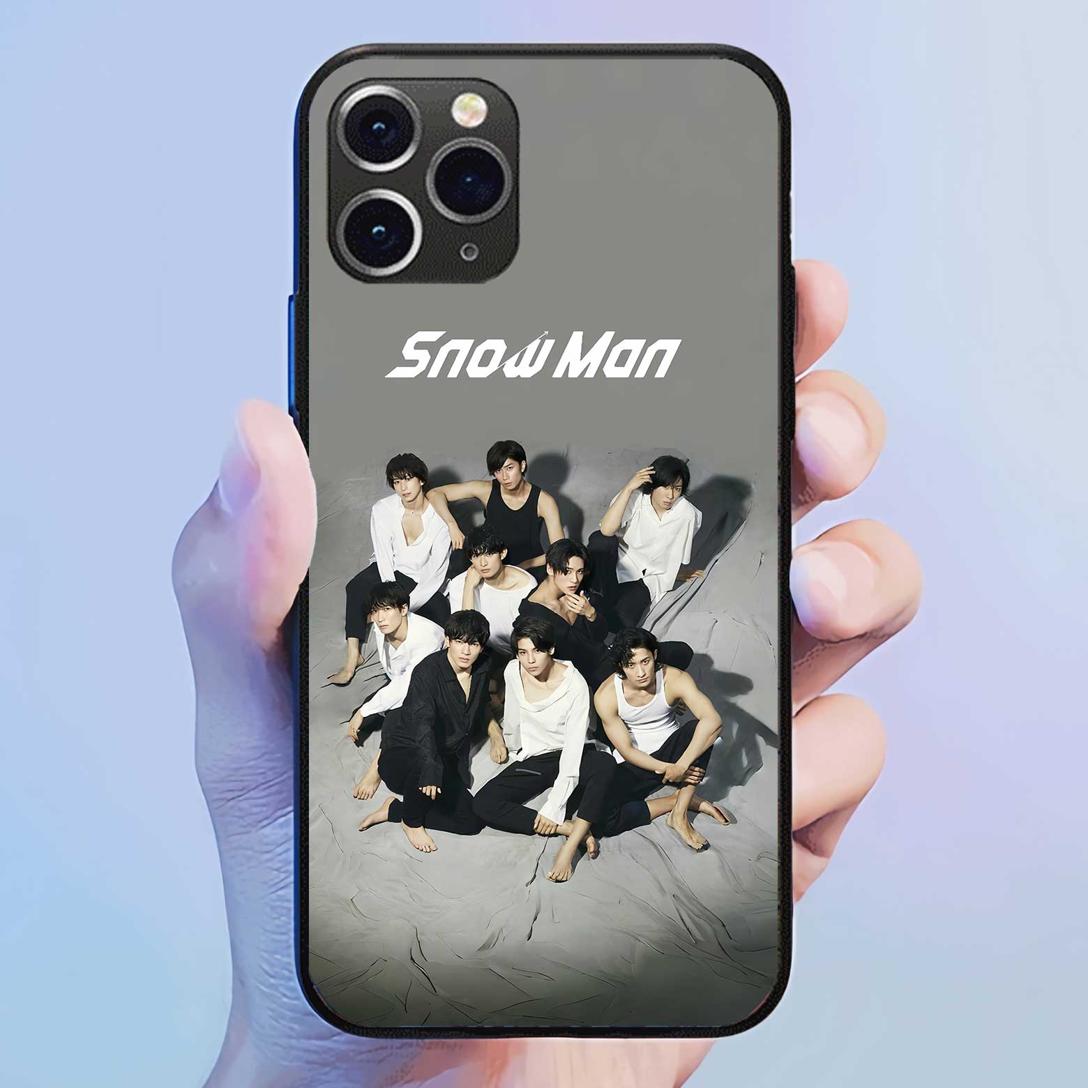 発光するスマートフォンケース 【SnowMan】8種類-YITOTO™推し活がもっと楽しくなる