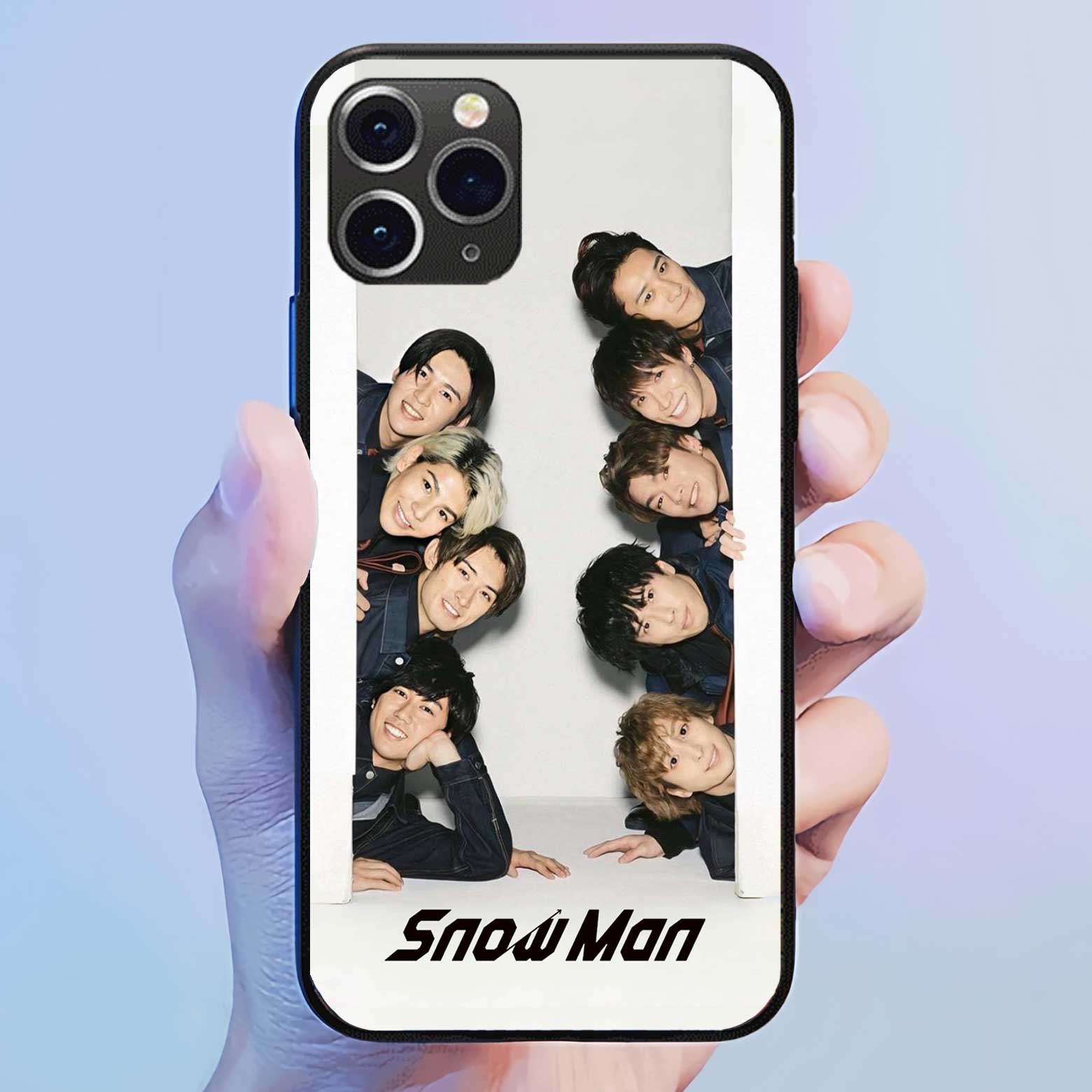 発光するスマートフォンケース 【SnowMan】8種類-YITOTO™推し活がもっと楽しくなる