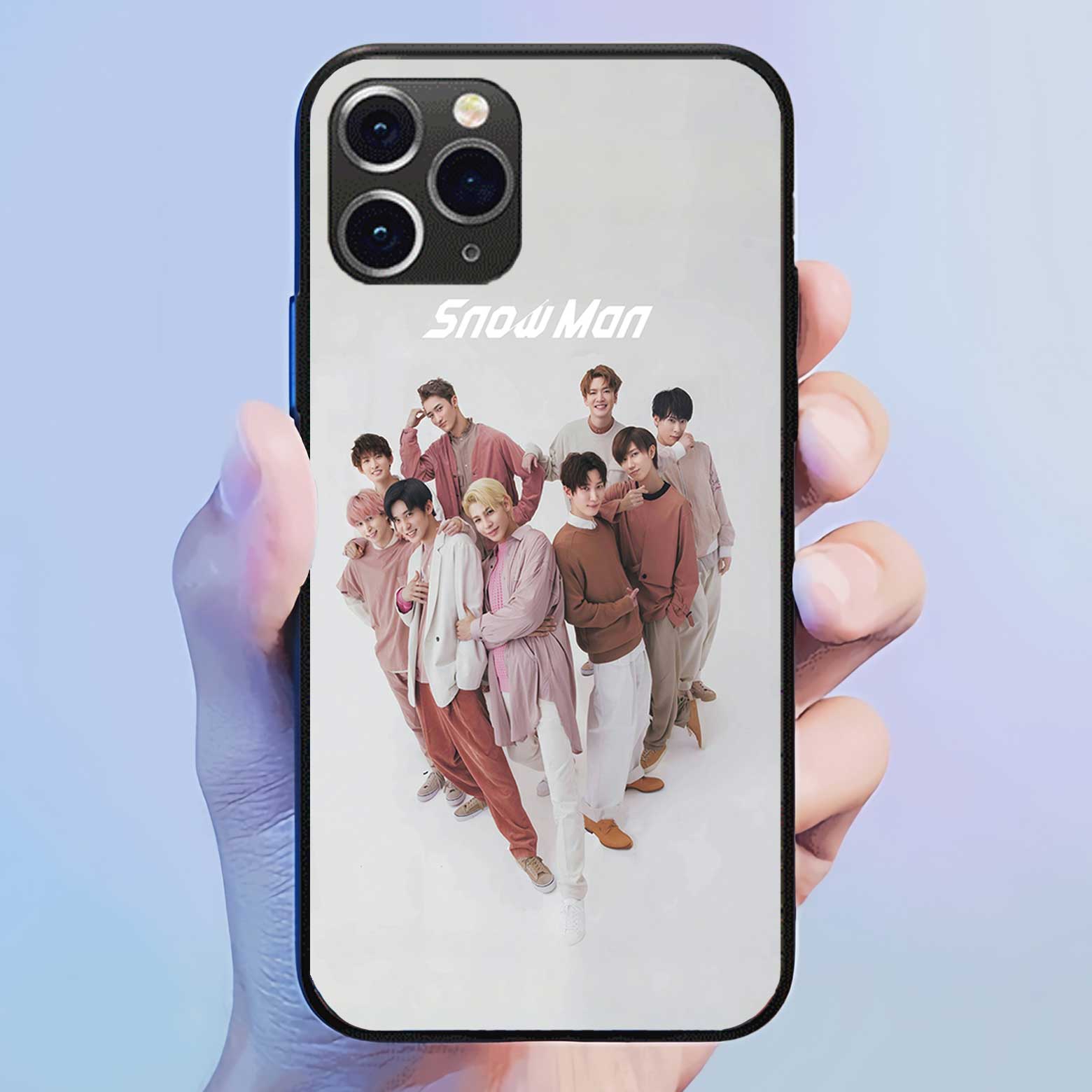 発光するスマートフォンケース 【SnowMan】8種類-YITOTO™推し活がもっと楽しくなる