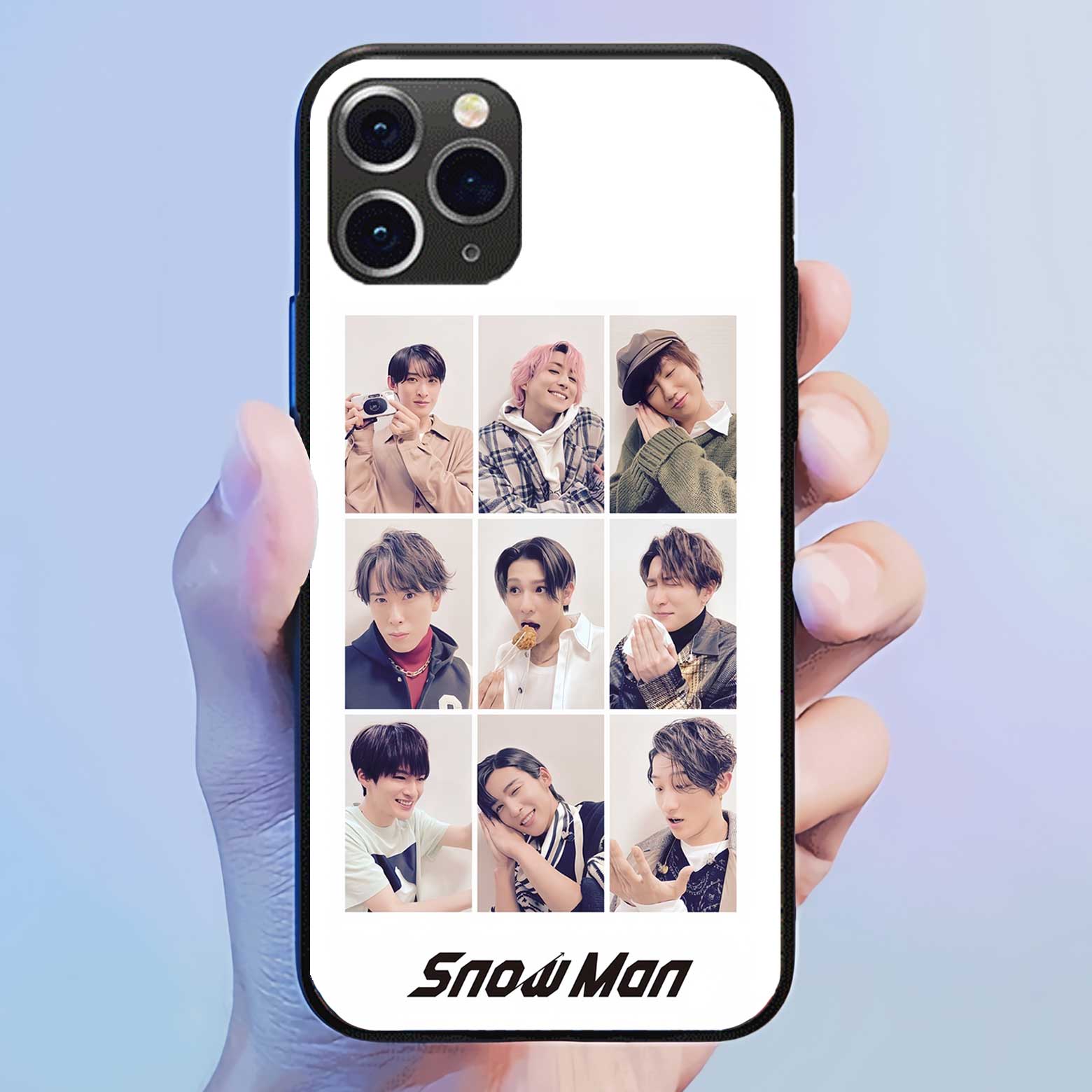 発光するスマートフォンケース 【SnowMan】8種類-YITOTO™推し活がもっと楽しくなる