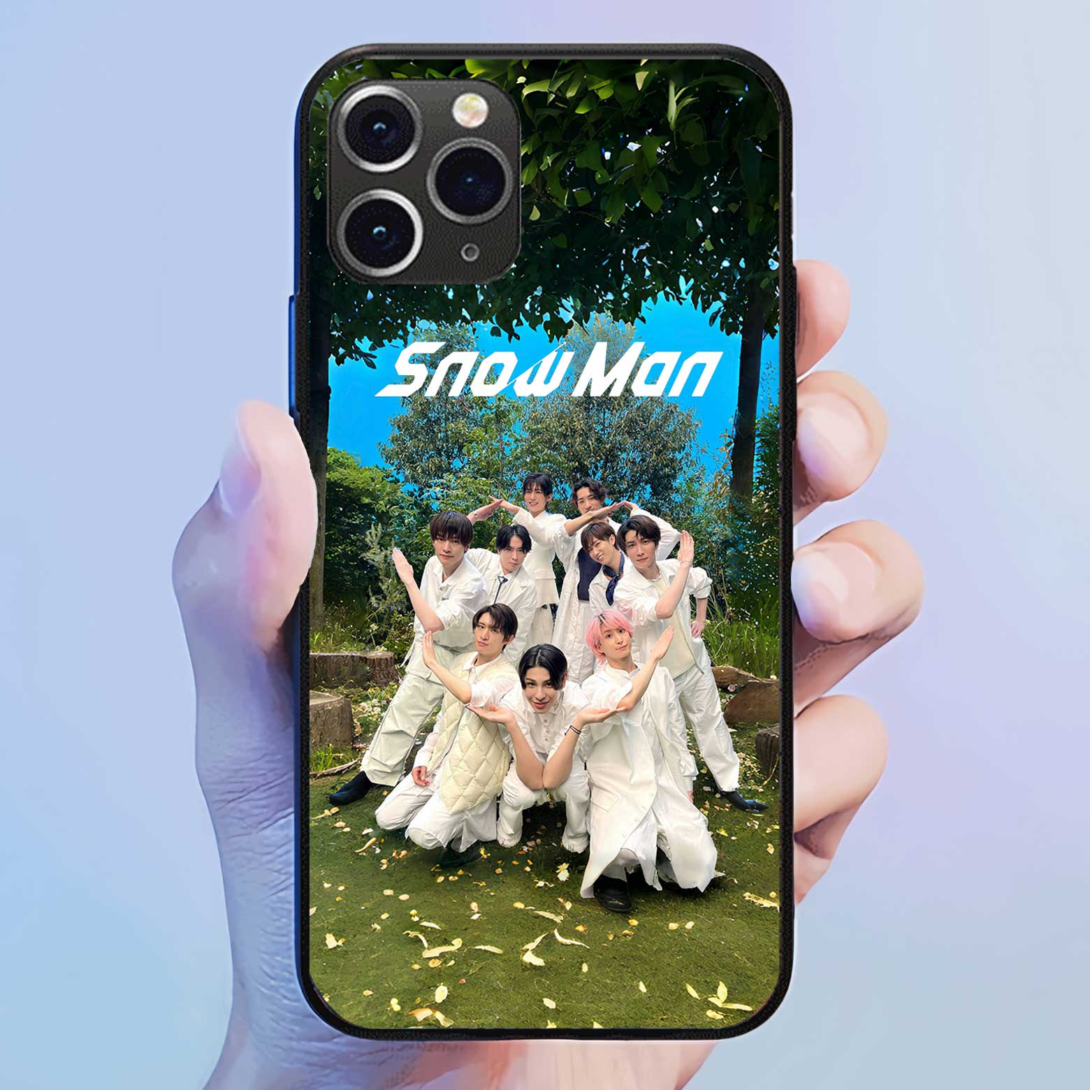 発光するスマートフォンケース 【SnowMan】8種類-YITOTO™推し活がもっと楽しくなる