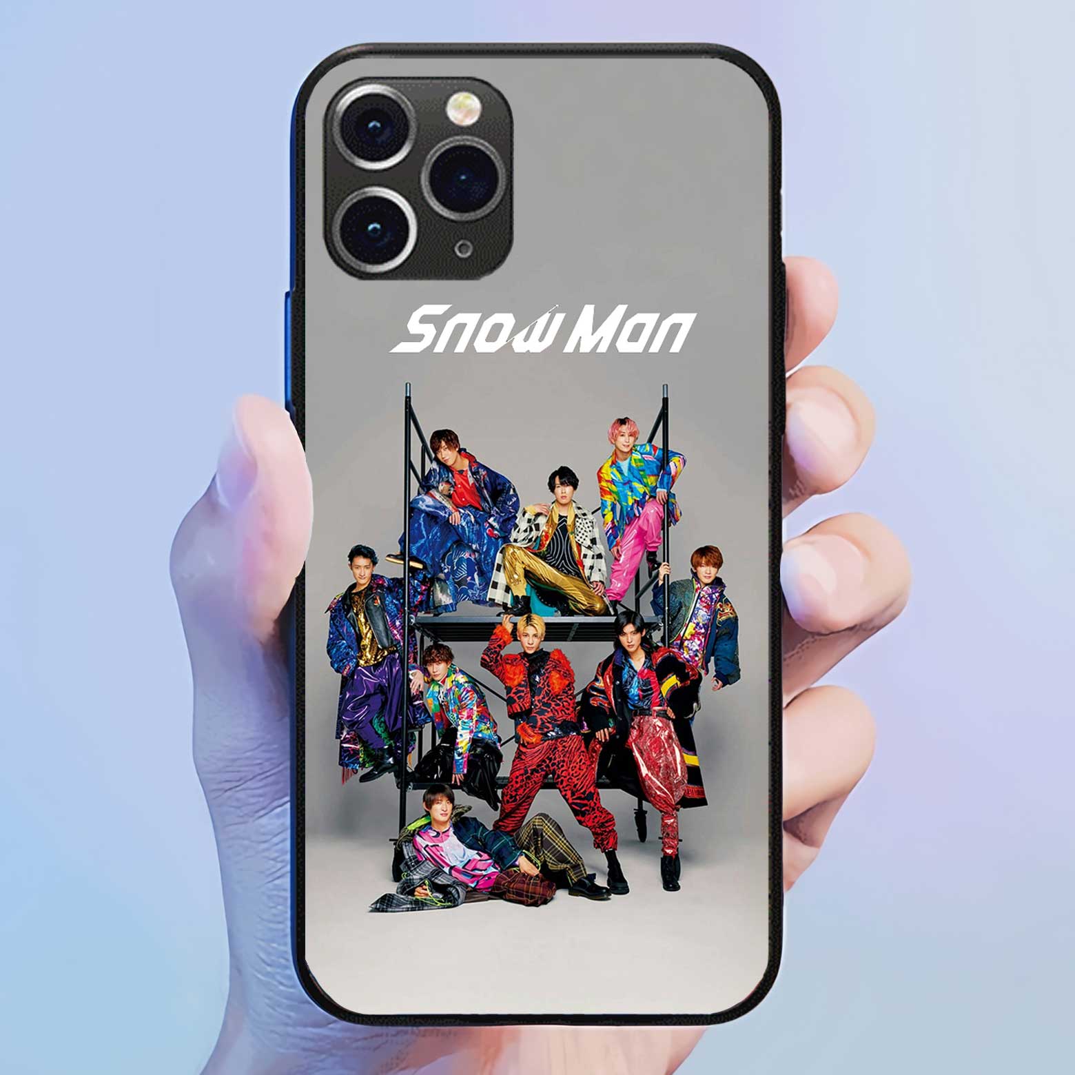 発光するスマートフォンケース 【SnowMan】8種類-YITOTO™推し活がもっと楽しくなる