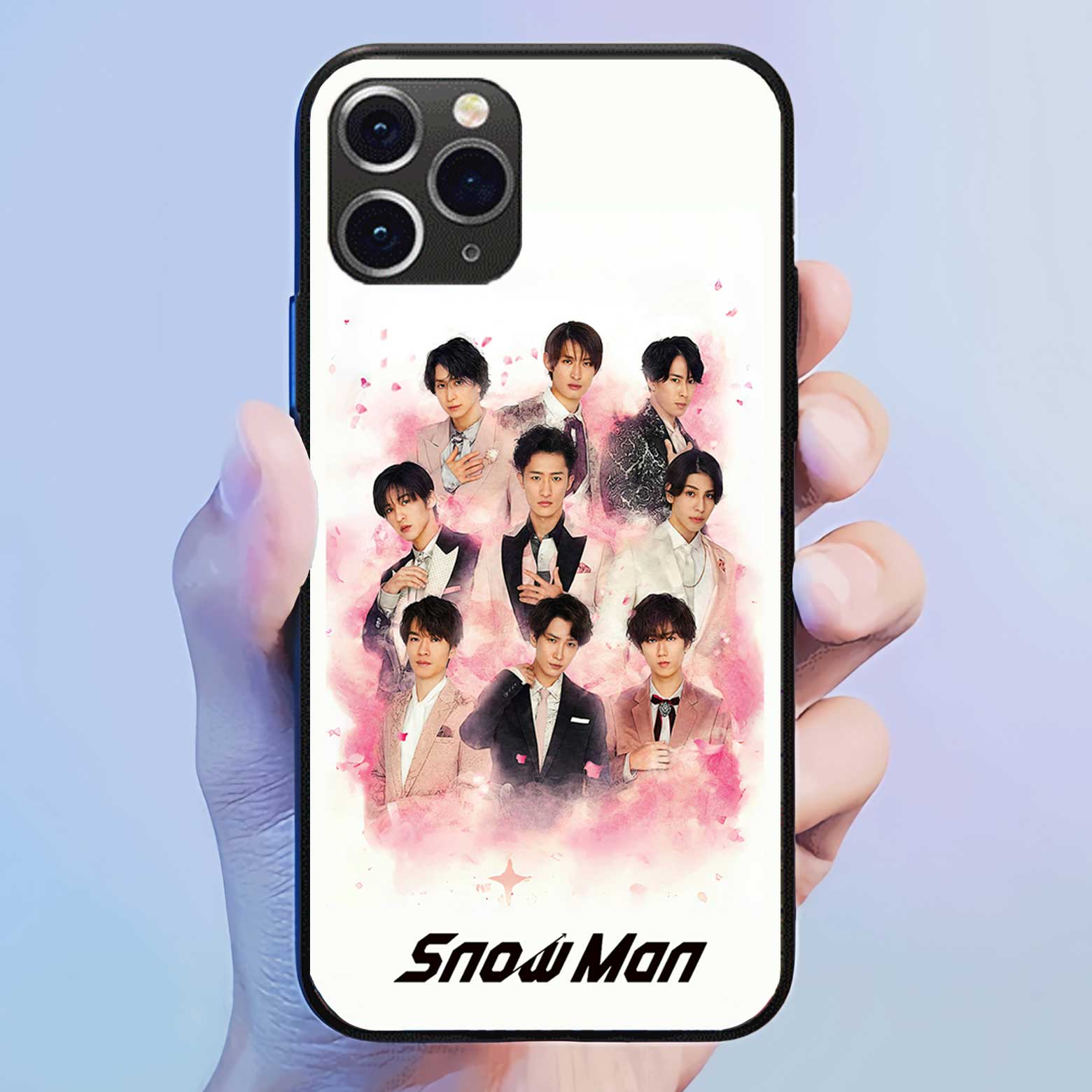 発光するスマートフォンケース 【SnowMan】8種類-YITOTO™推し活がもっと楽しくなる