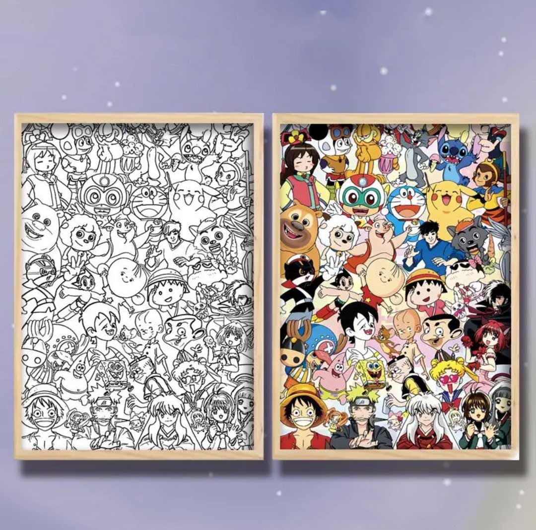 夕暮れの光と影の絵【子供時代の思い出 】