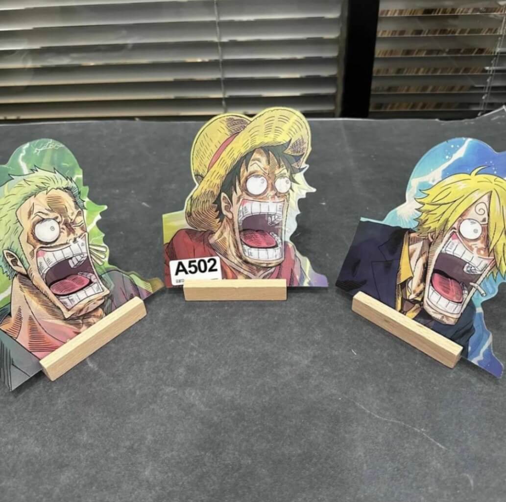 3Dグラデーションステッカー【ワンピース】