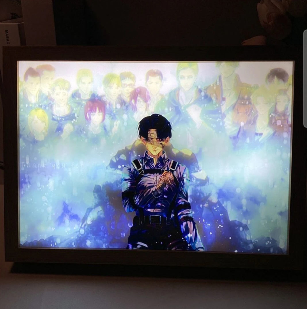 夕暮れの光と影のフレーム【進撃の巨人】14種類