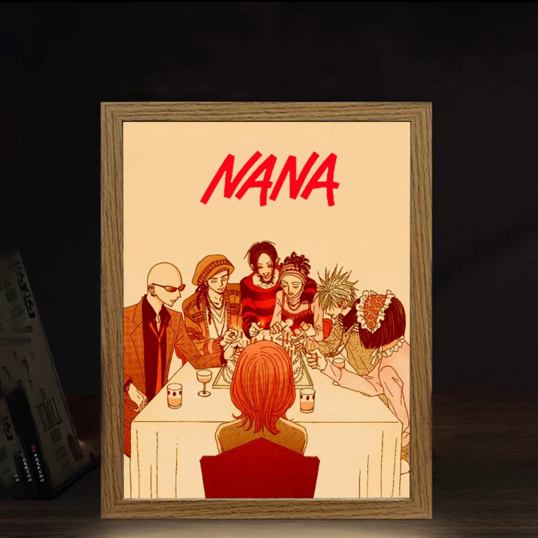 夕暮れの光と影の絵【NANA】4種類