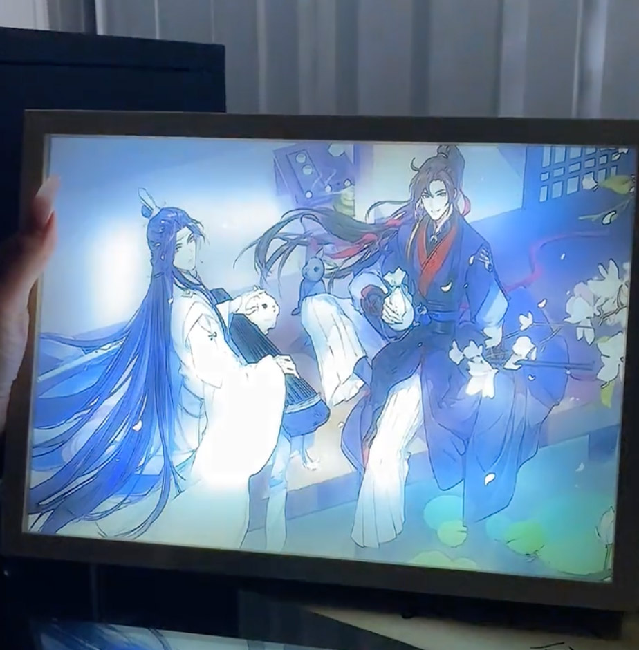 夕暮れの光と影の絵【魔道祖師】