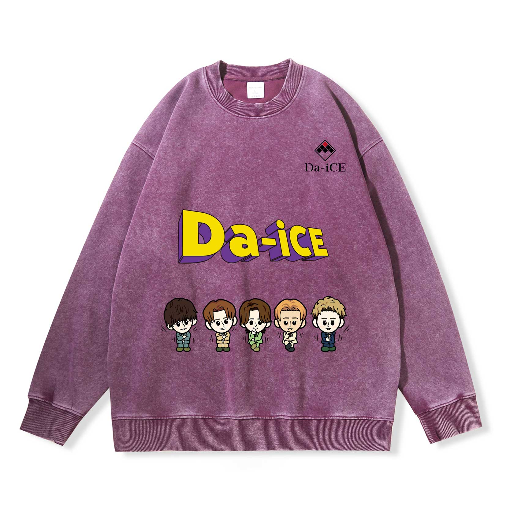 厚手エイジング加工Tシャツ・長袖スウェット【Da-iCEI】