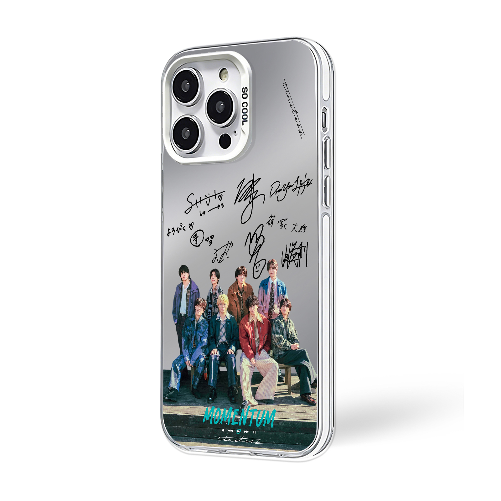 ミラースマホケース-銀【timelesz/GOOD TOGETHER】-B