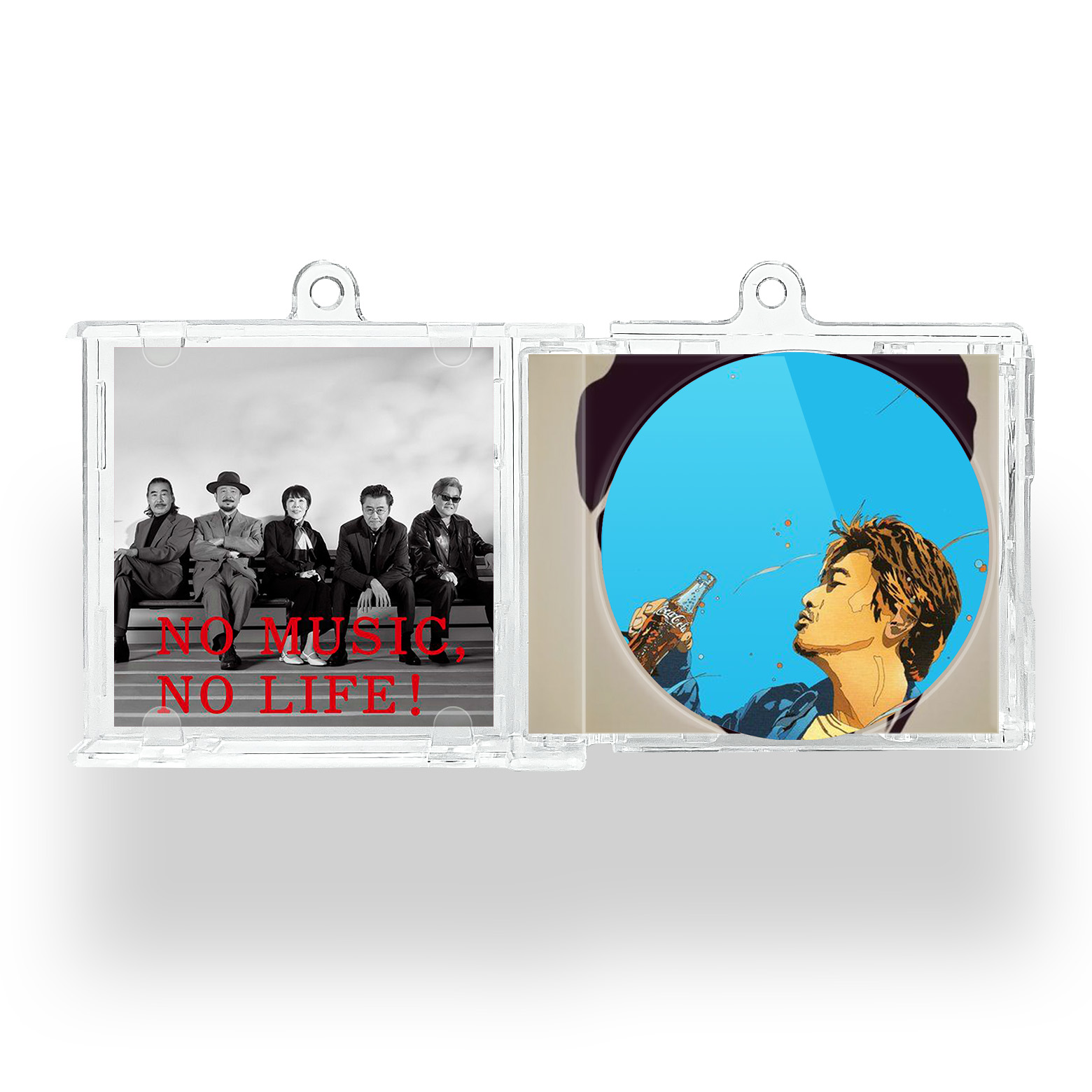 NFCミニCDキーリング【サザンオールスターズSAS/TSUNAMI】-YITOTO™推し活がもっと楽しくなる