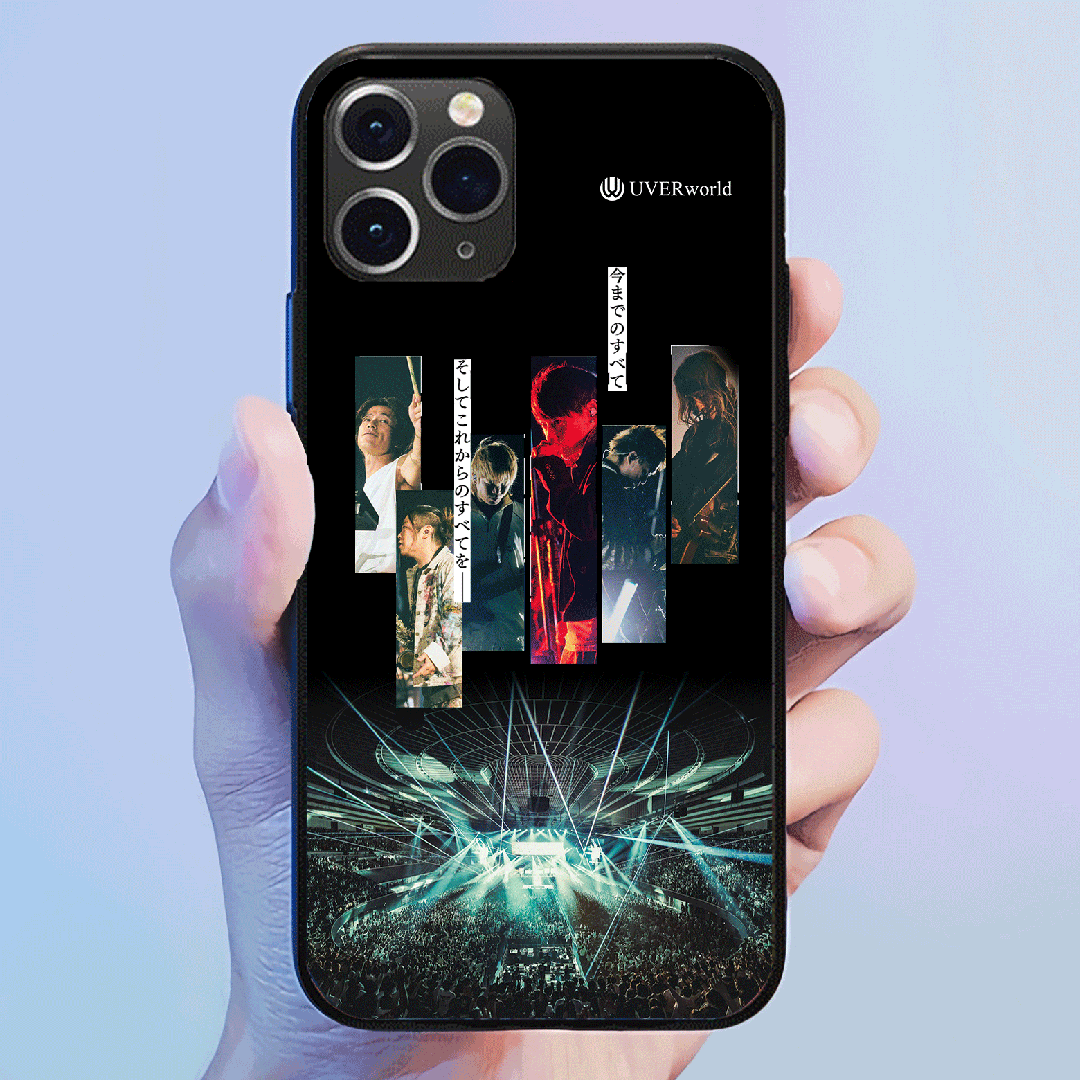 発光するスマートフォンケース 【UVERworld】