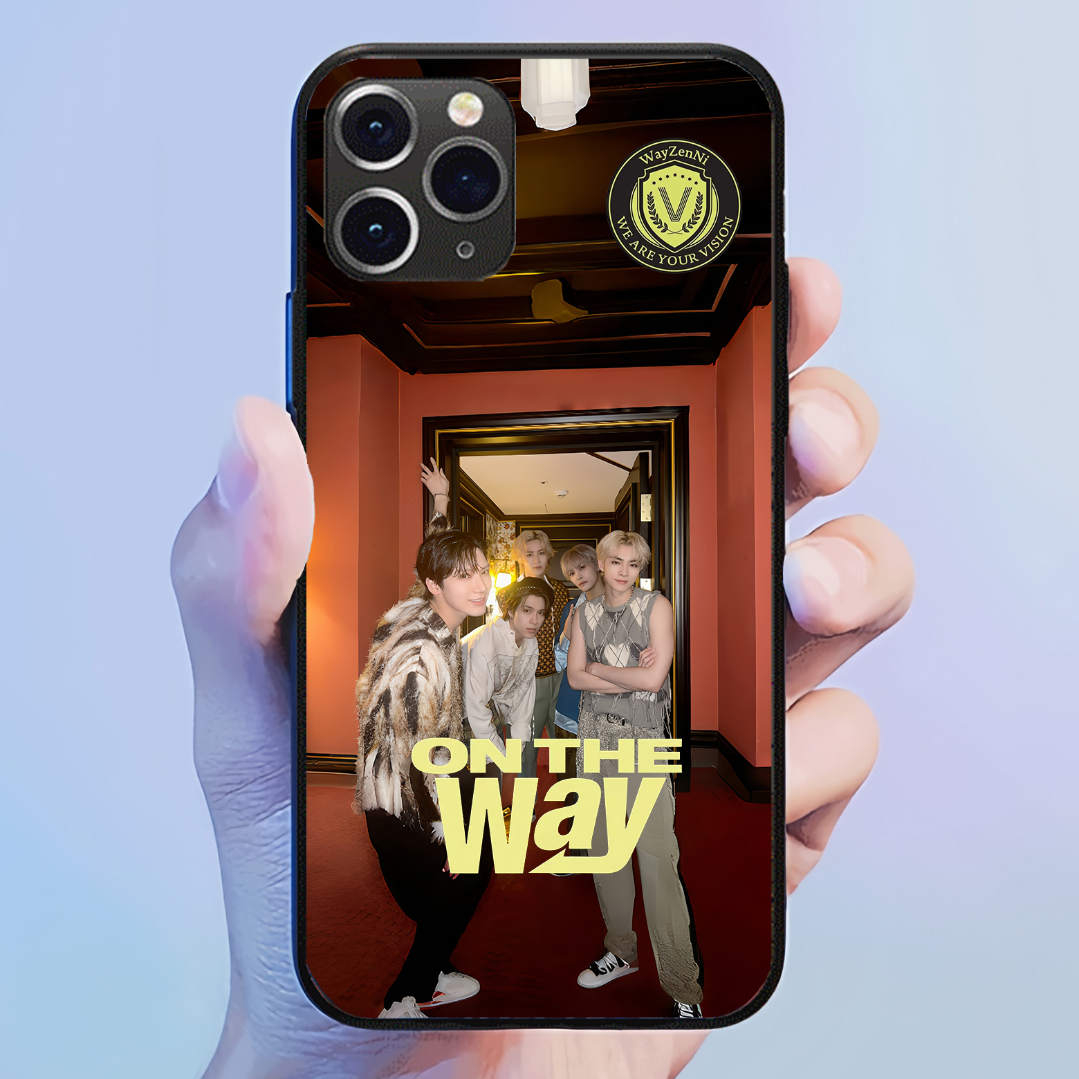 発光するスマートフォンケース 【WayV/The Highest】