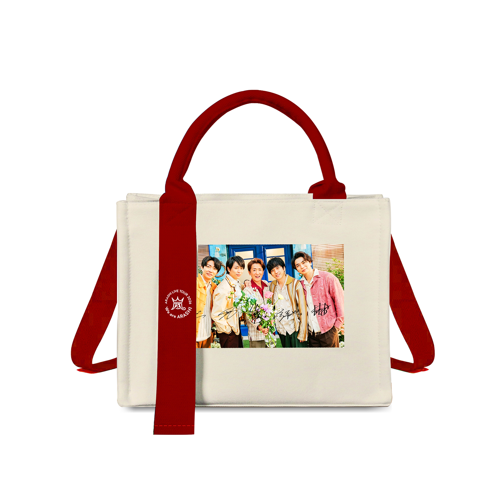 嵐 グッズ | トートバッグキャンバスバッグ【嵐ARASHI】-YITOTO™推し活