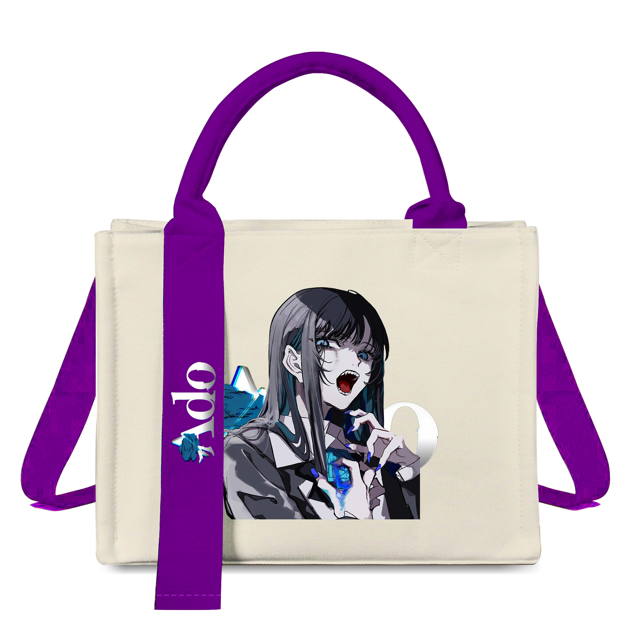 トートバッグキャンバスバッグ【Ado】-YITOTO™推し活がもっと楽しくなる