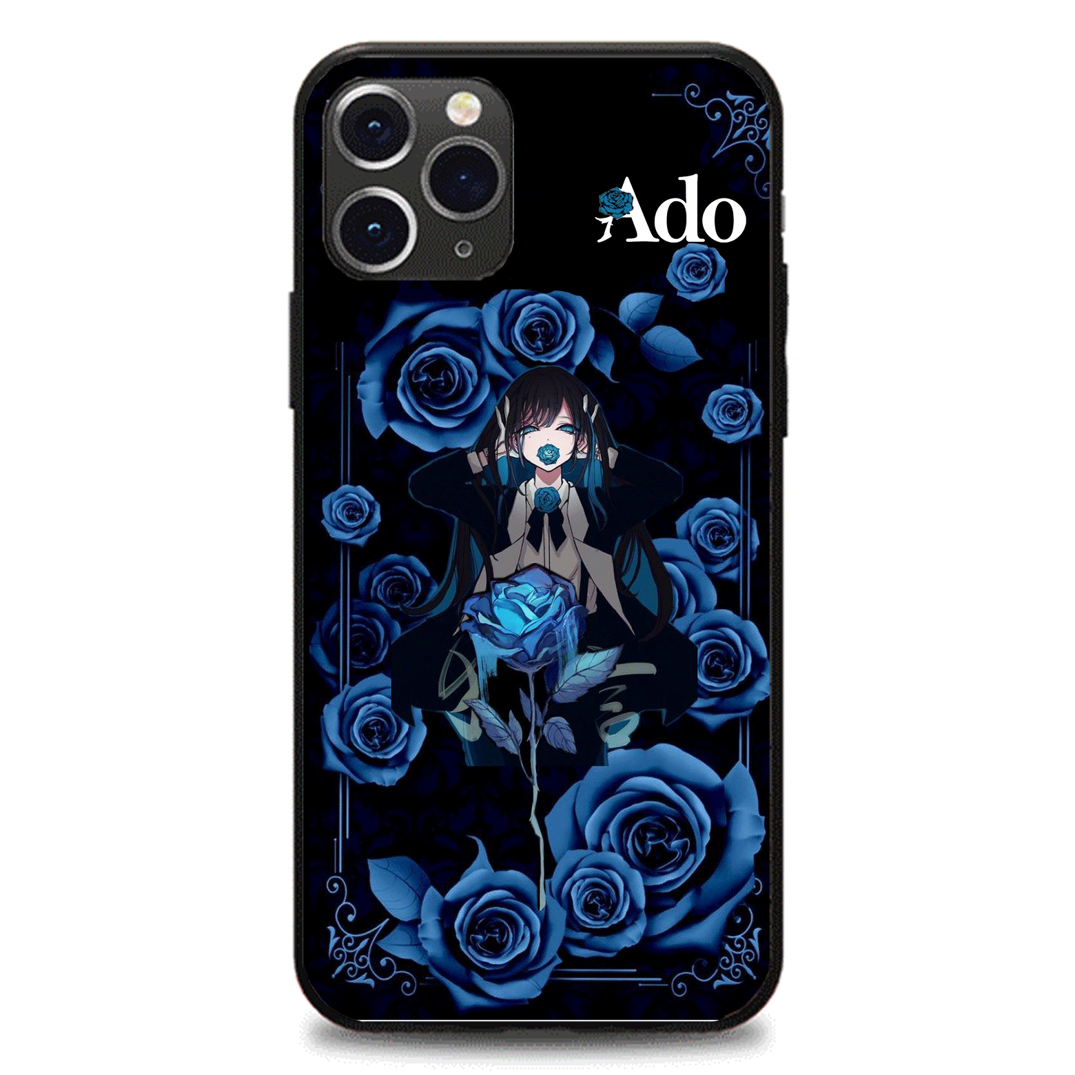 発光するスマートフォンケース 【Ado】