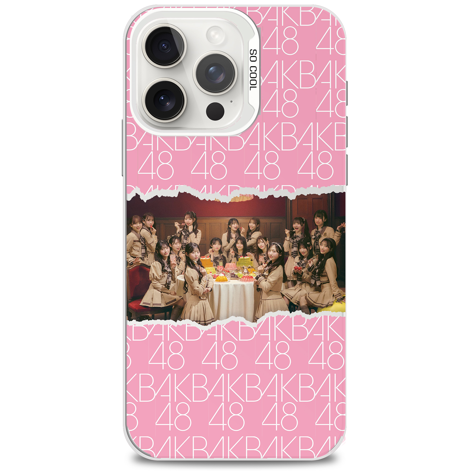 レーザーグラデーションスマートフォンケース-【AKB48/まさかのConfession】