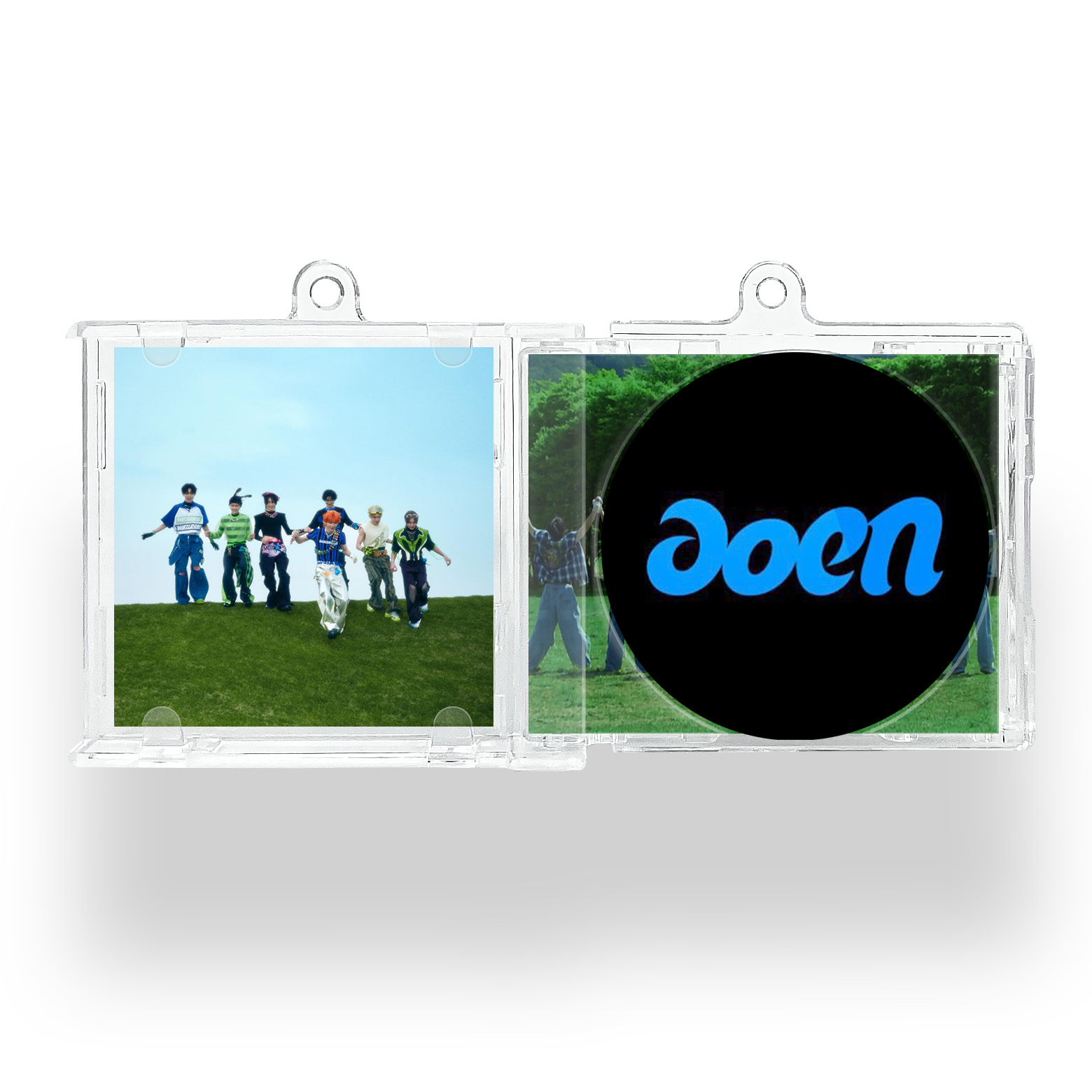 NFCミニCDキーリング【aoen/青い太陽The Blue Sun】-YITOTO™推し活がもっと楽しくなる