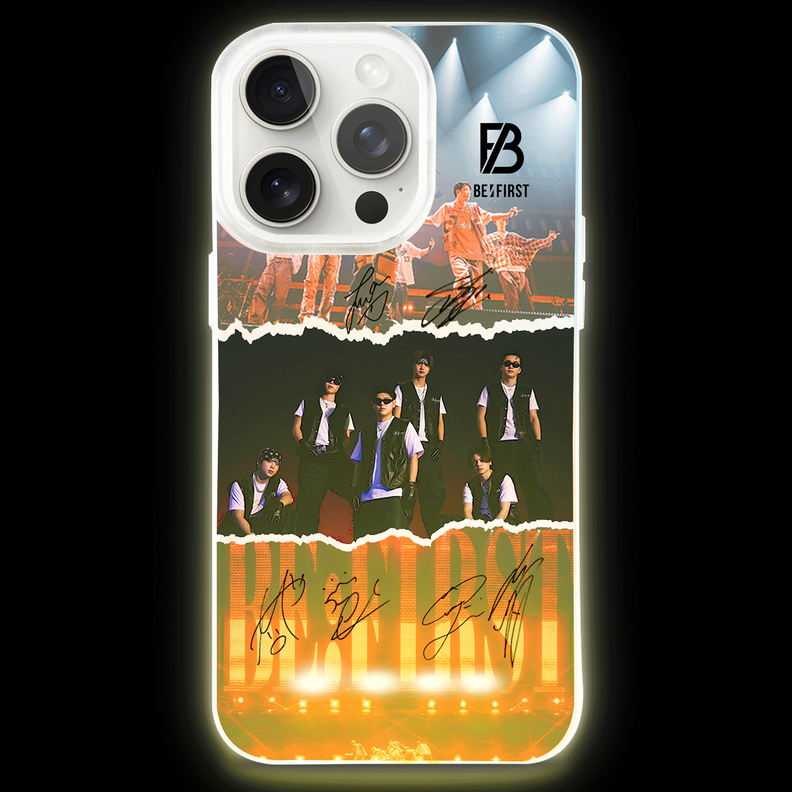 ボトム発光デザイン スマホケース【BE:FIRST/ALL DAY】