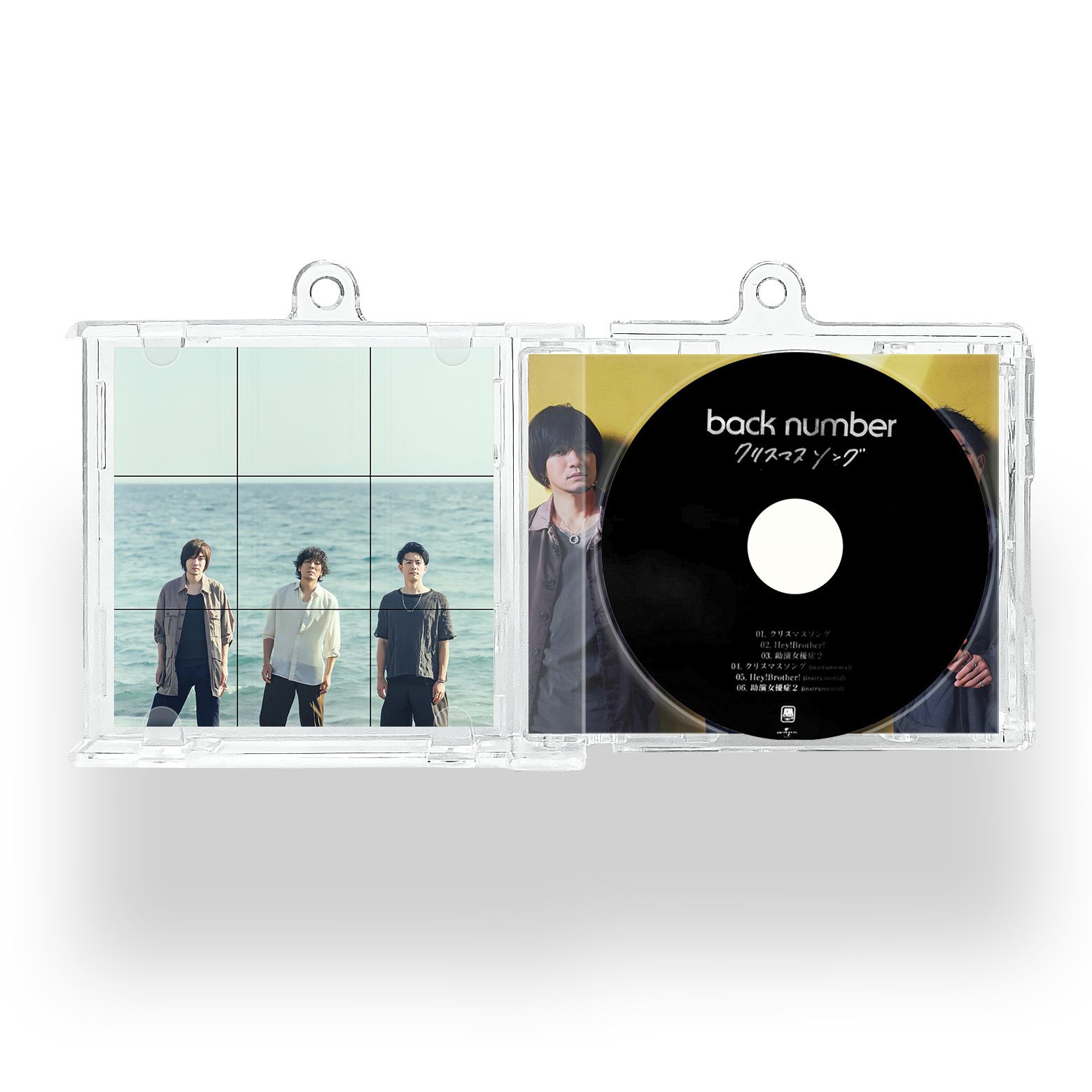 NFCミニCDキーリング【back number/ブルーアンバー】