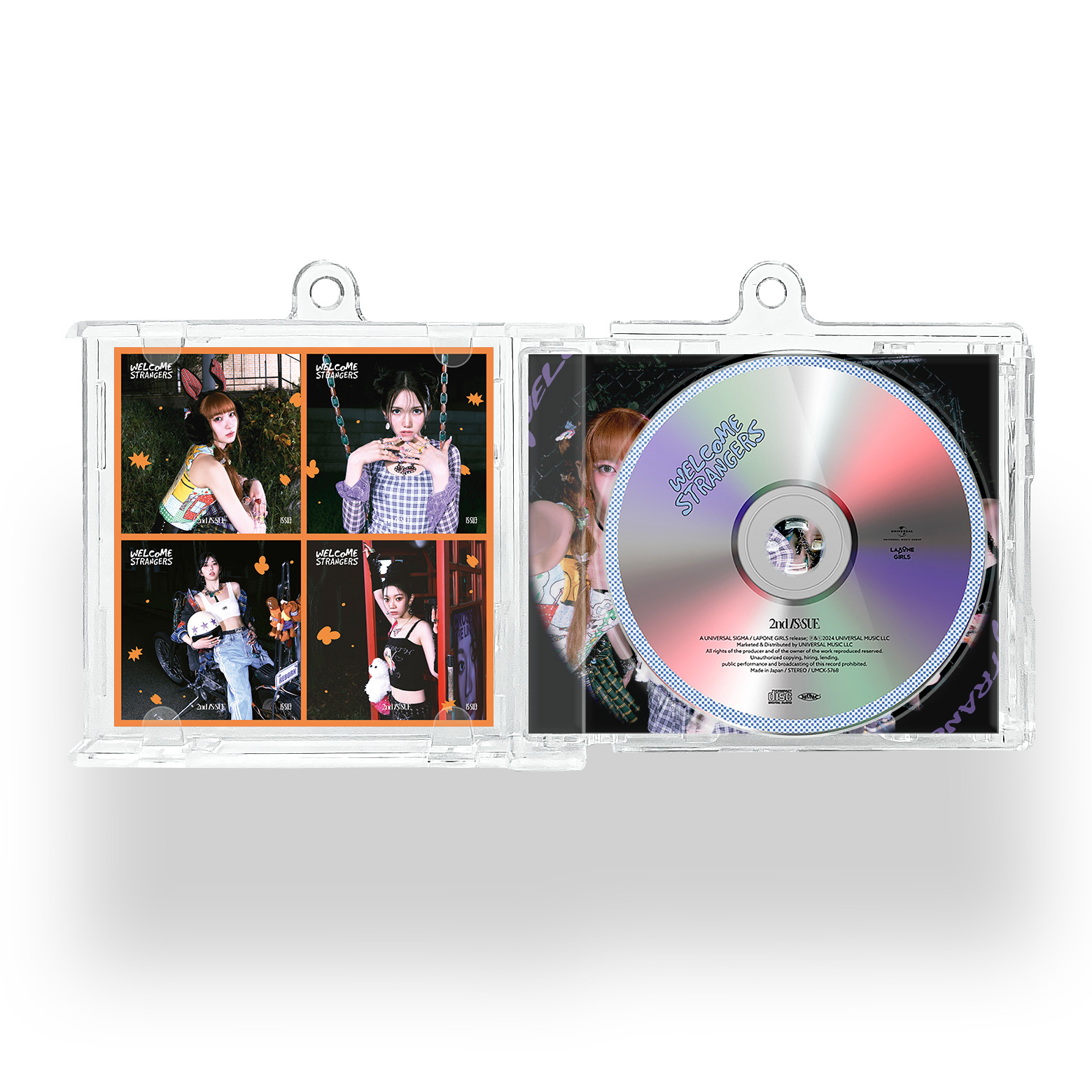 NFCミニCDキーリング【IS:SUE/Welcome Strangers ～2nd IS:SUE～ 】