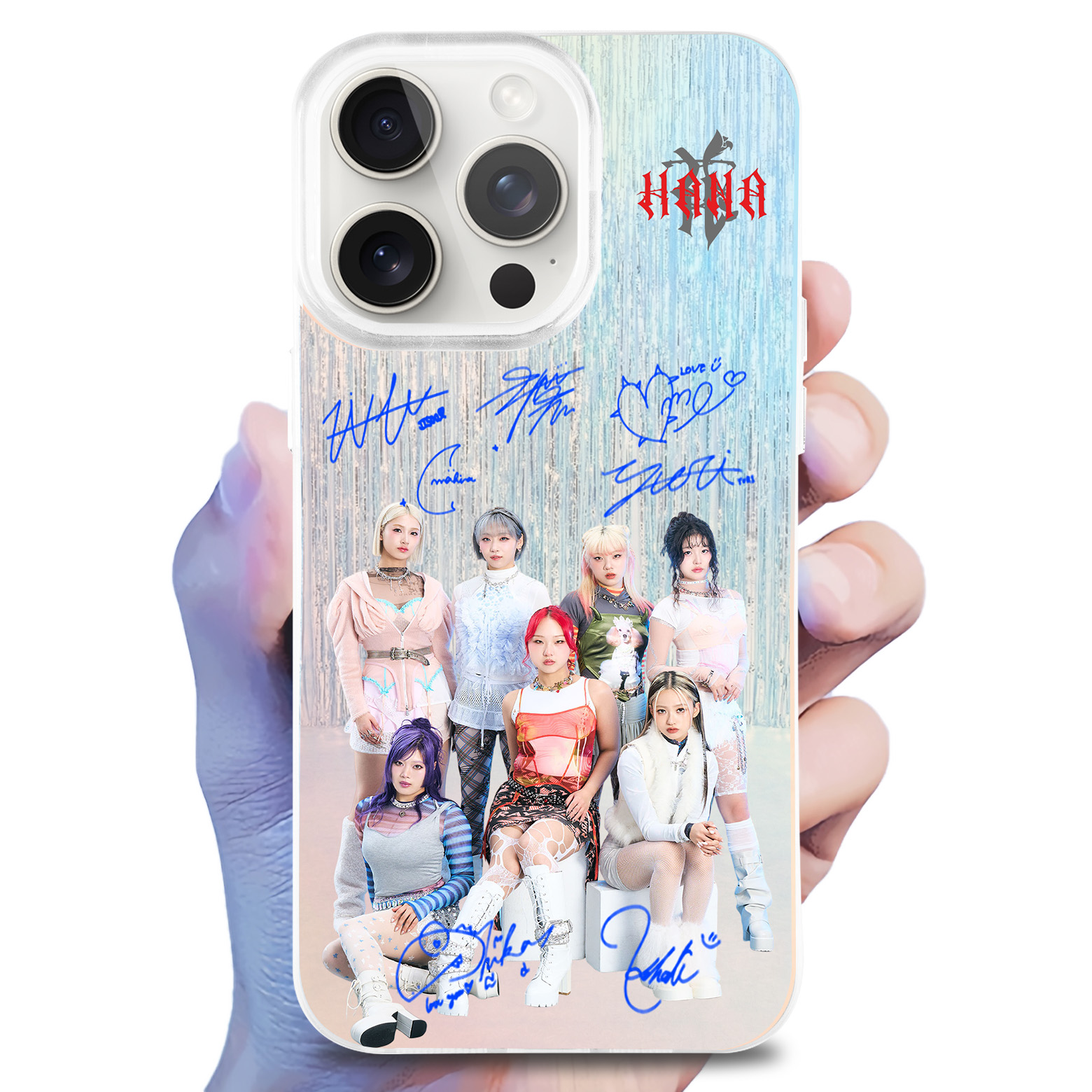 ミラースマホケース【HANA/Cold Night】