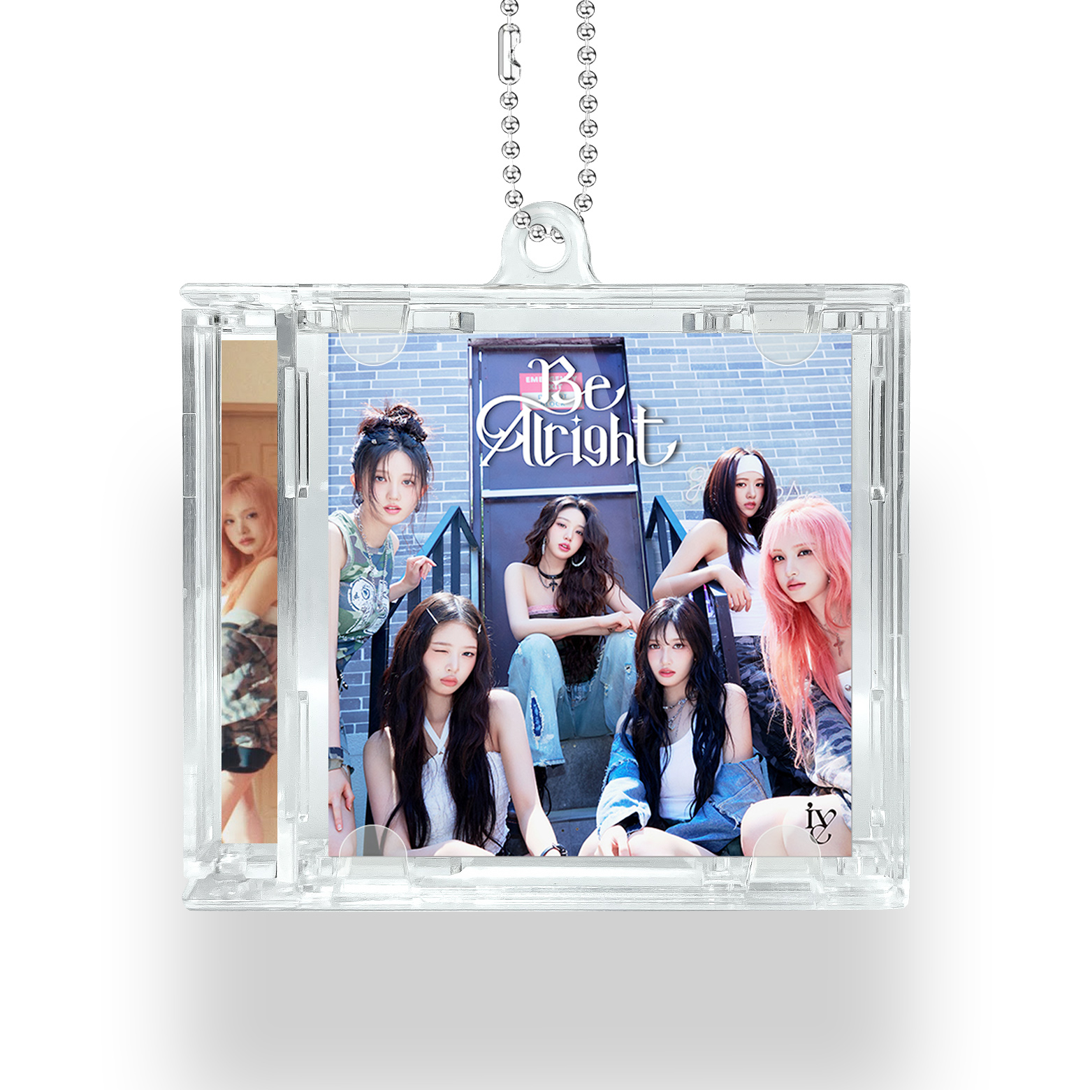 NFCミニCDキーリング【IVE/Be Alright】-YITOTO™推し活がもっと楽しくなる