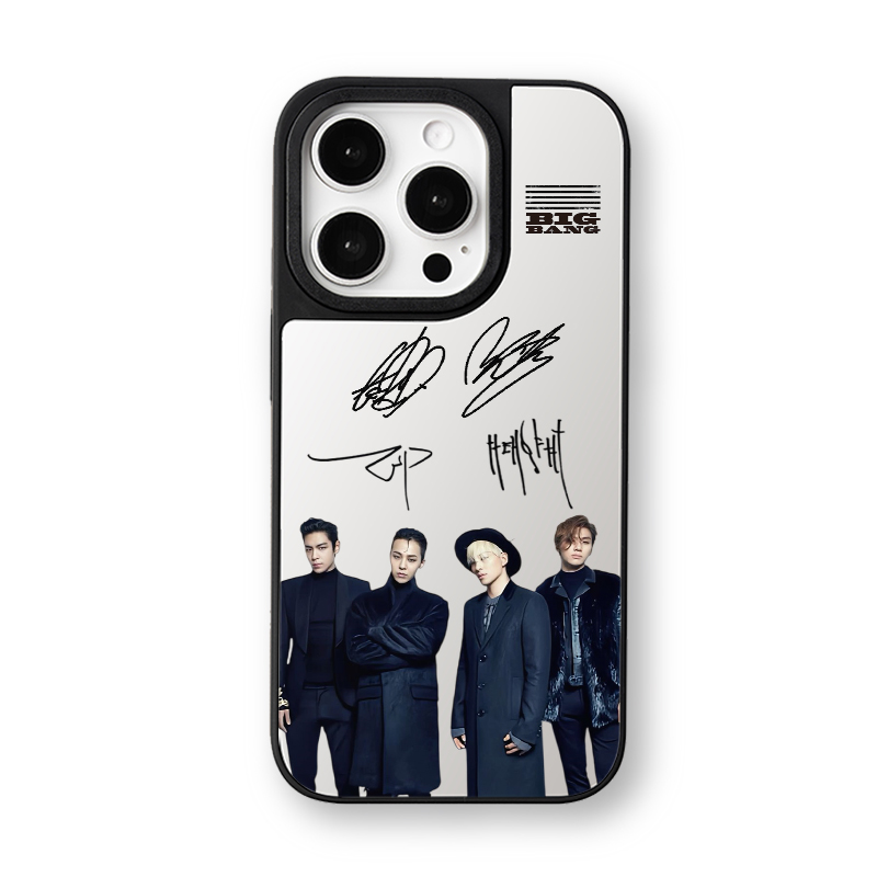 マットバンパー×ミラー スマホケース【BIGBANG/TOP SPOT】-B