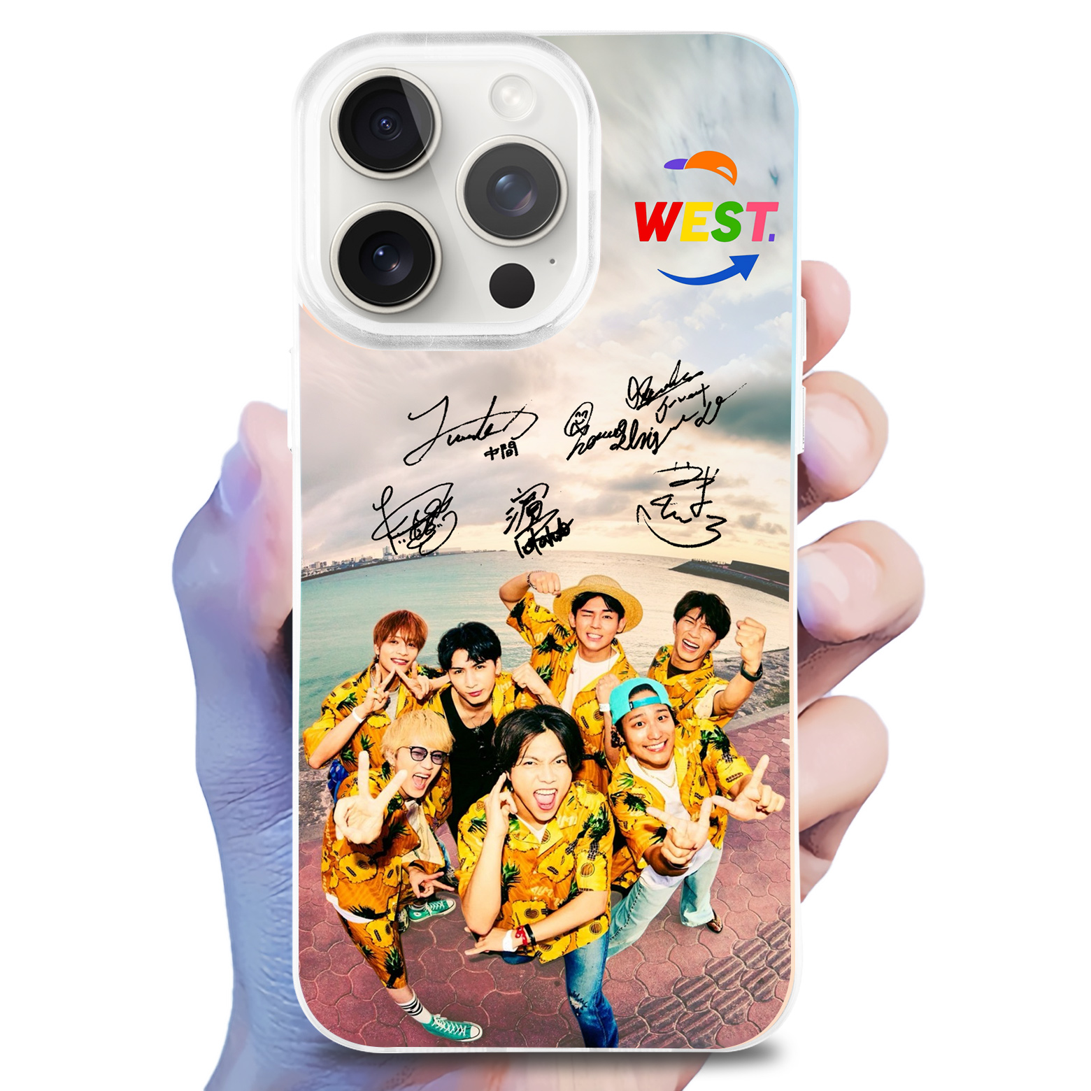 ミラースマホケース【WEST.】