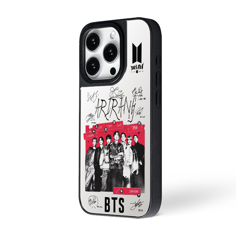 マットバンパー×ミラー スマホケース【BTS/ARIRANG】