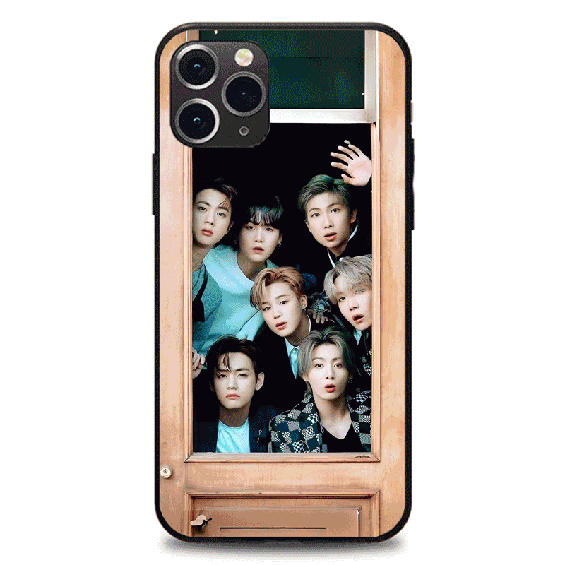 発光するスマートフォンケース 【BTS】8種類