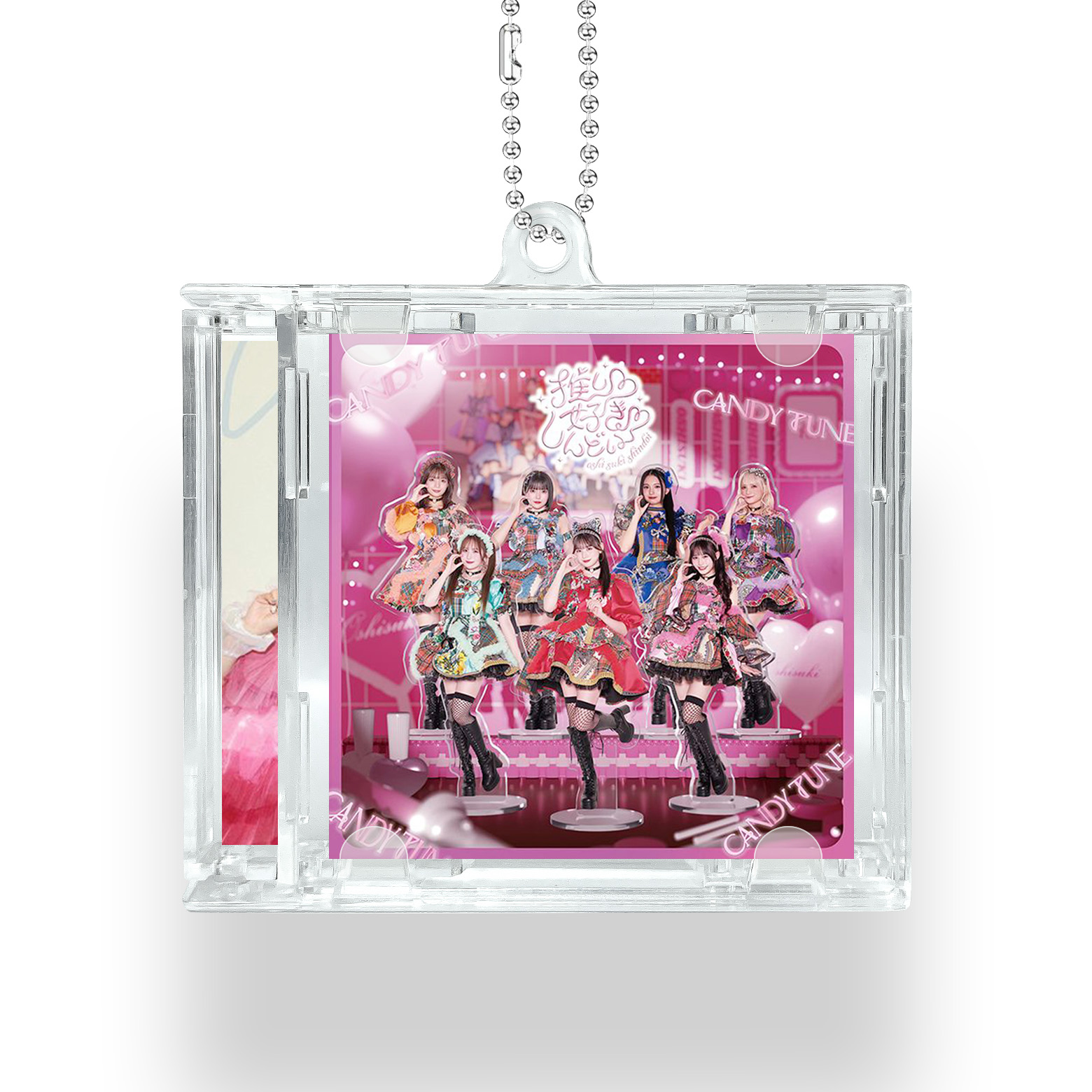 NFCミニCDキーリング【CANDY TUNE/推し♡好き♡しんどい】-YITOTO™推し活がもっと楽しくなる