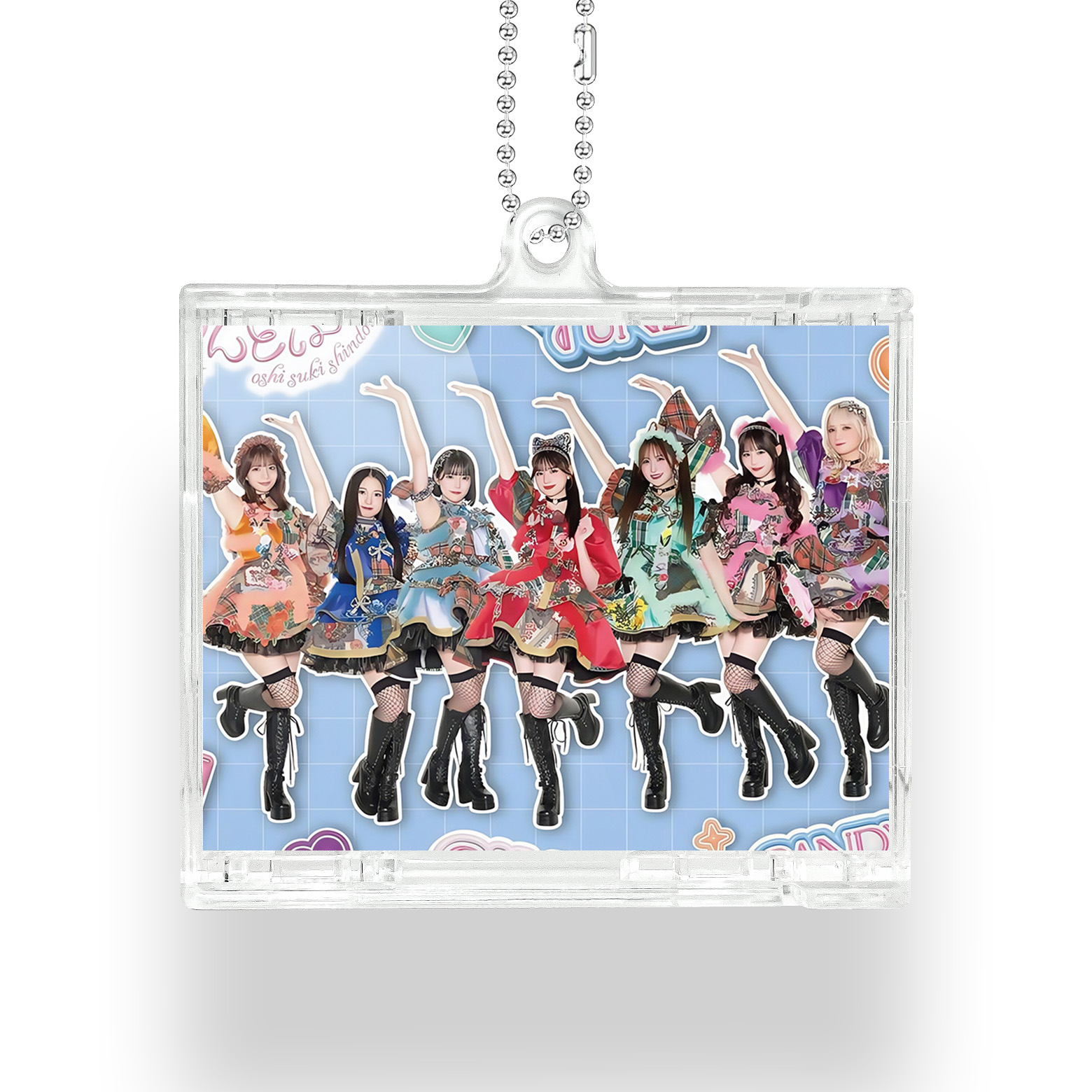 NFCミニCDキーリング【CANDY TUNE/推し♡好き♡しんどい】-YITOTO™推し活がもっと楽しくなる