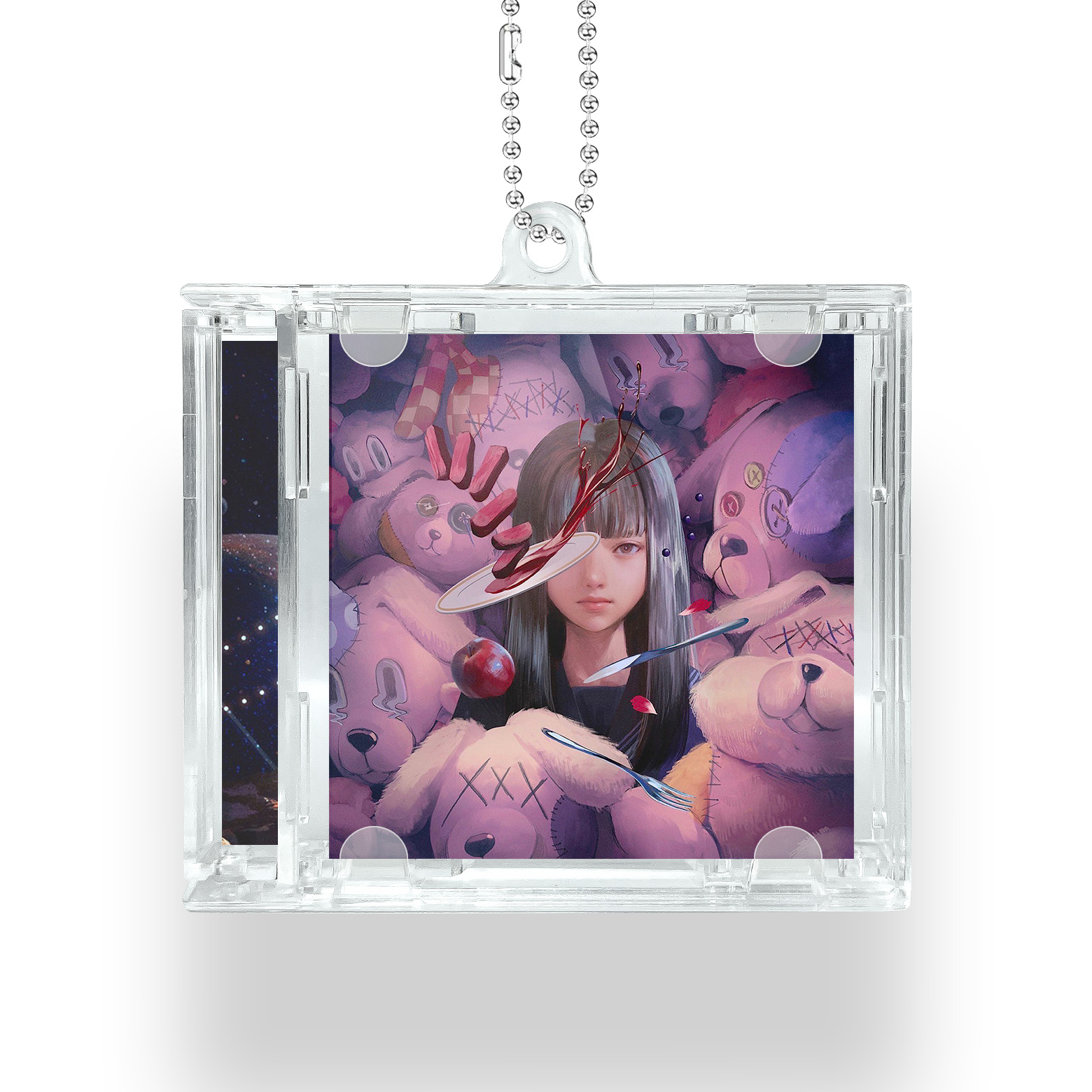 NFCミニCDキーリング【tuki./晚餐歌】-YITOTO™推し活がもっと楽しくなる