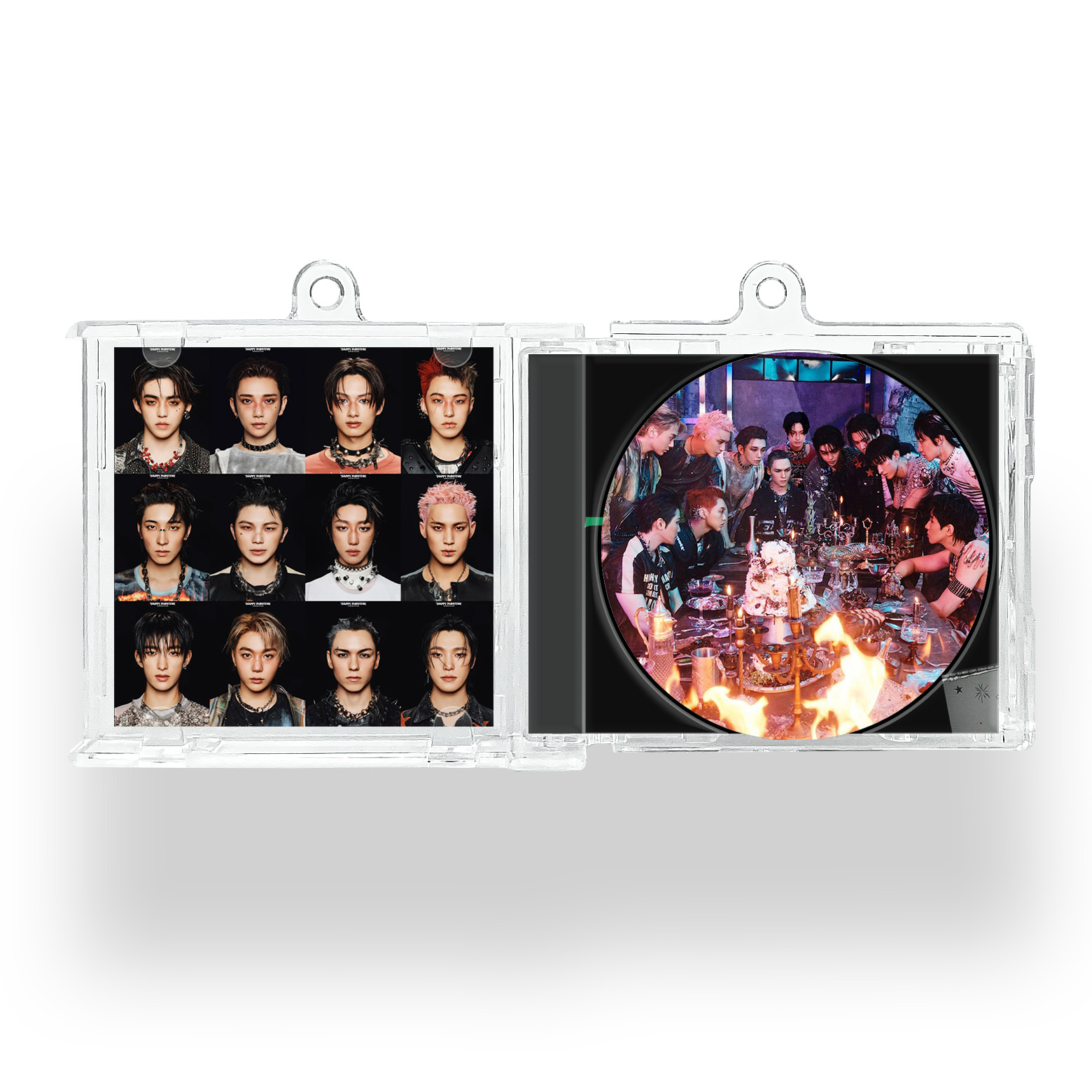 ミニCD NFCミニCDキーリング【SEVENTEEN/THUNDER】-YITOTO™推し活が