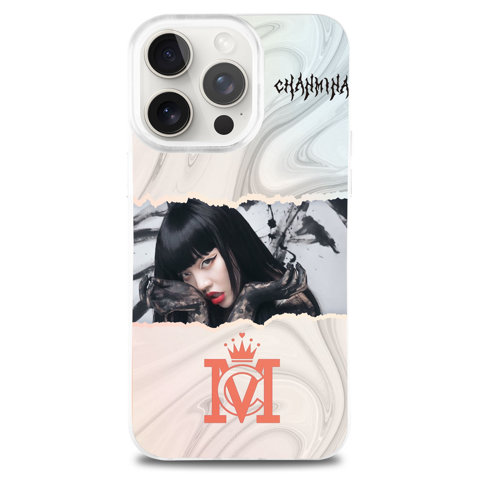 レーザーグラデーションスマートフォンケース【ちゃんみなCHANMINA】-B-YITOTO™推し活がもっと楽しくなる